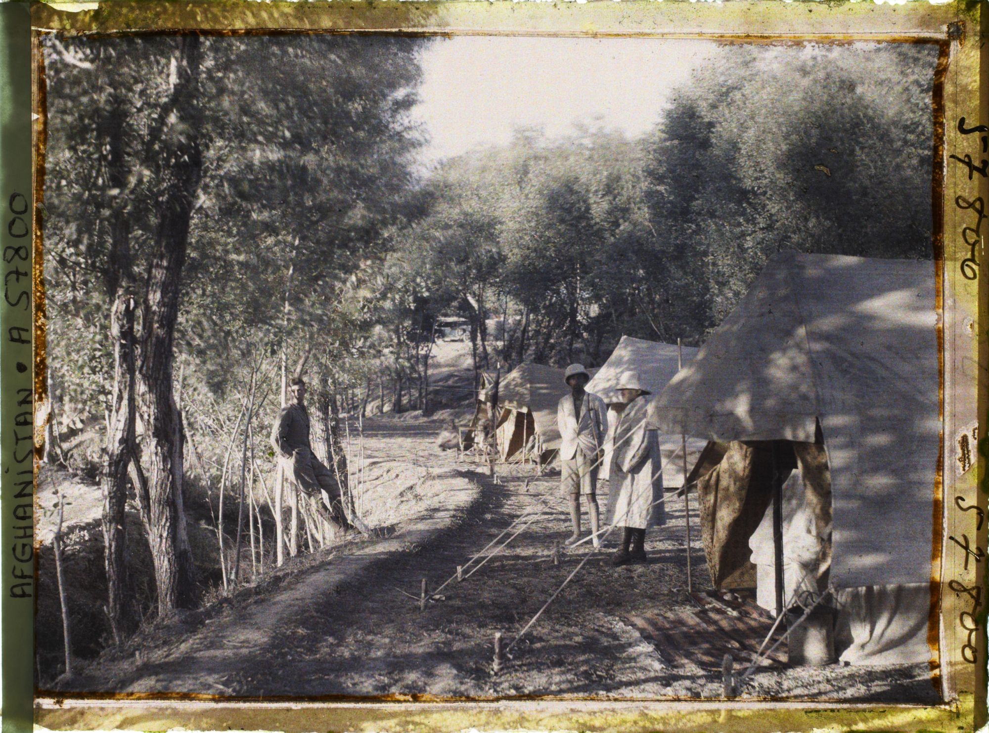 Image représentant Campement de la "Mission d'Études des Chemins de fer de l'Afghanistan"