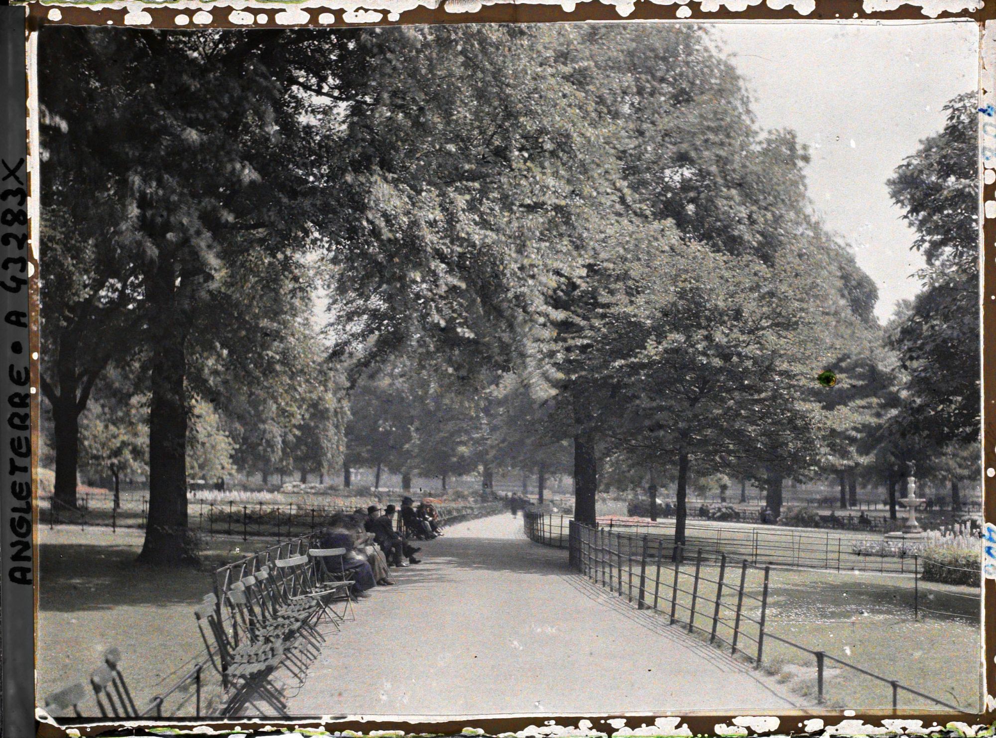 Image représentant Vues diverses d'Hyde Parc les jardins