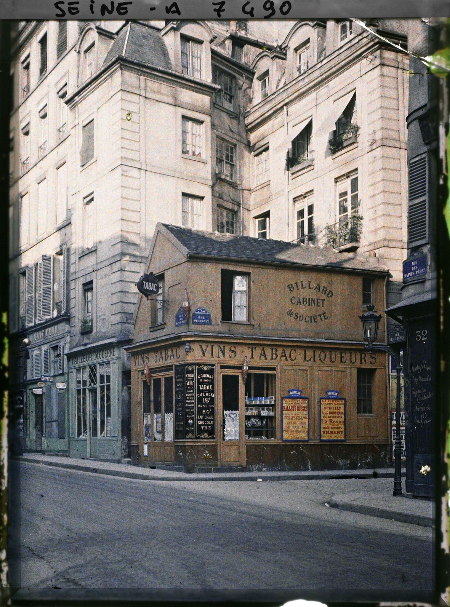 Image représentant L'angle des rues Perronet et des Saints-Pères