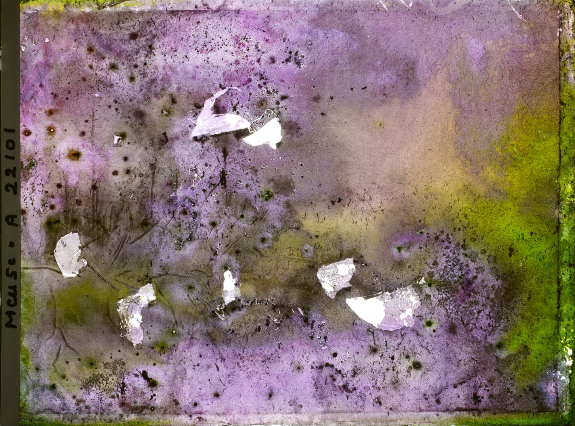 Image représentant Image illisible, plaque endommagée par l'eau (altérations d'époque)