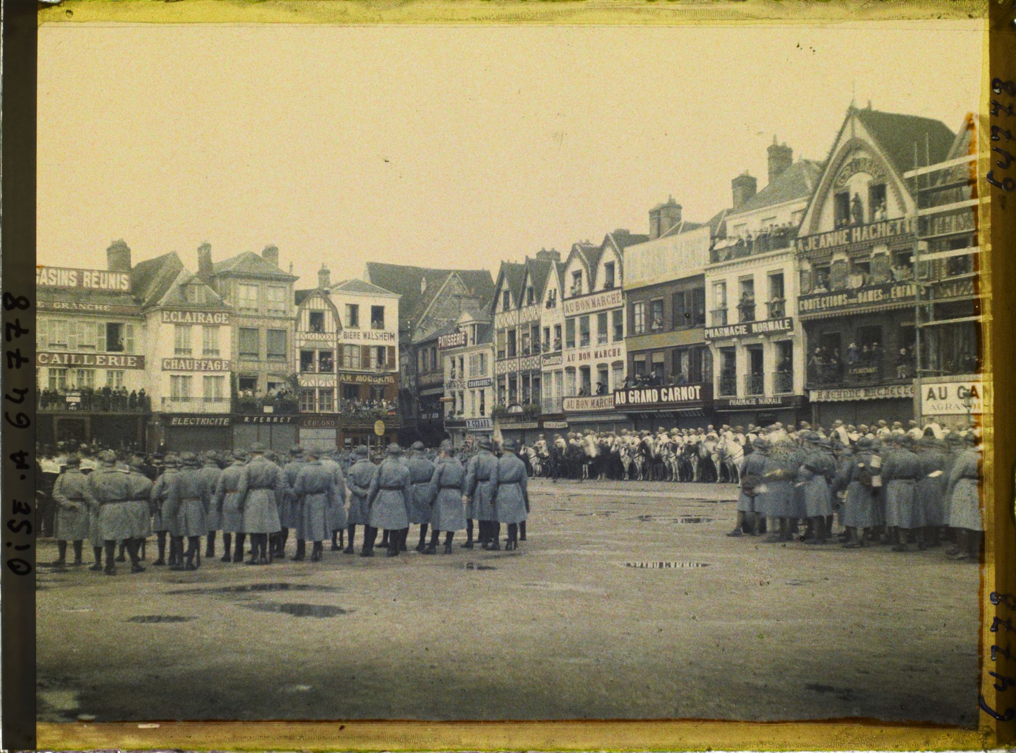 Image représentant Oise, Beauvais, Les obsèques du Dirigeable Britannique Jeanne Hachette Angle Sud-Ouest