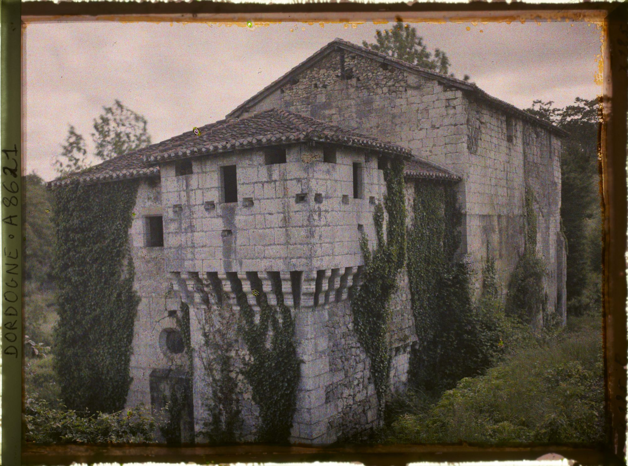 Image représentant France, Périgueux, Ancienne abbaye de Merlande façade latérale