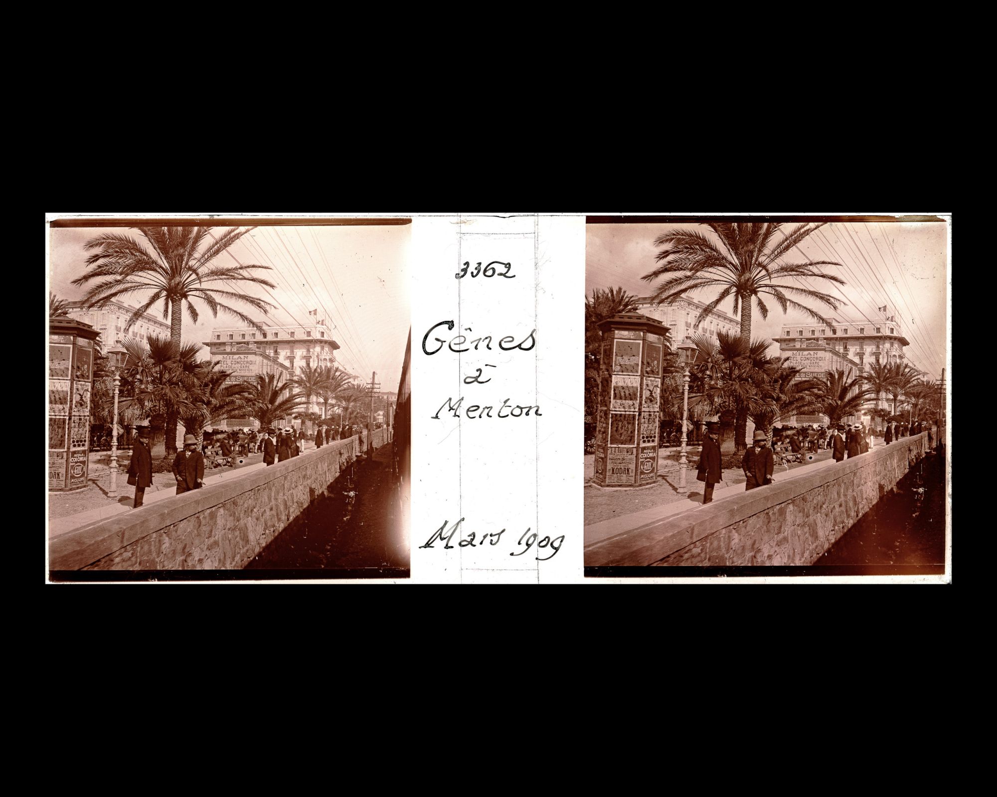 Image représentant Le train en gare de San-Remo