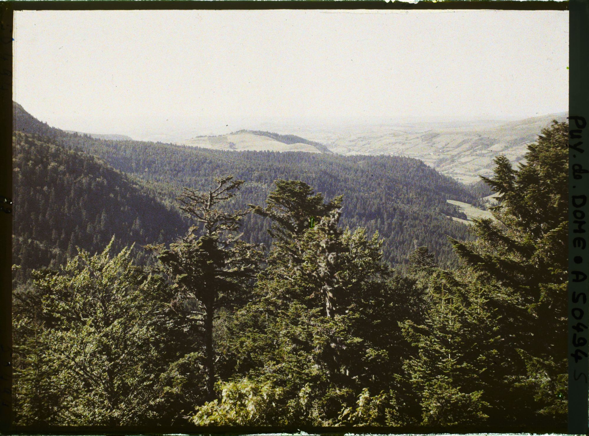 Image représentant France, Mont Dore, Panorama pris du Capucin vers le N.O