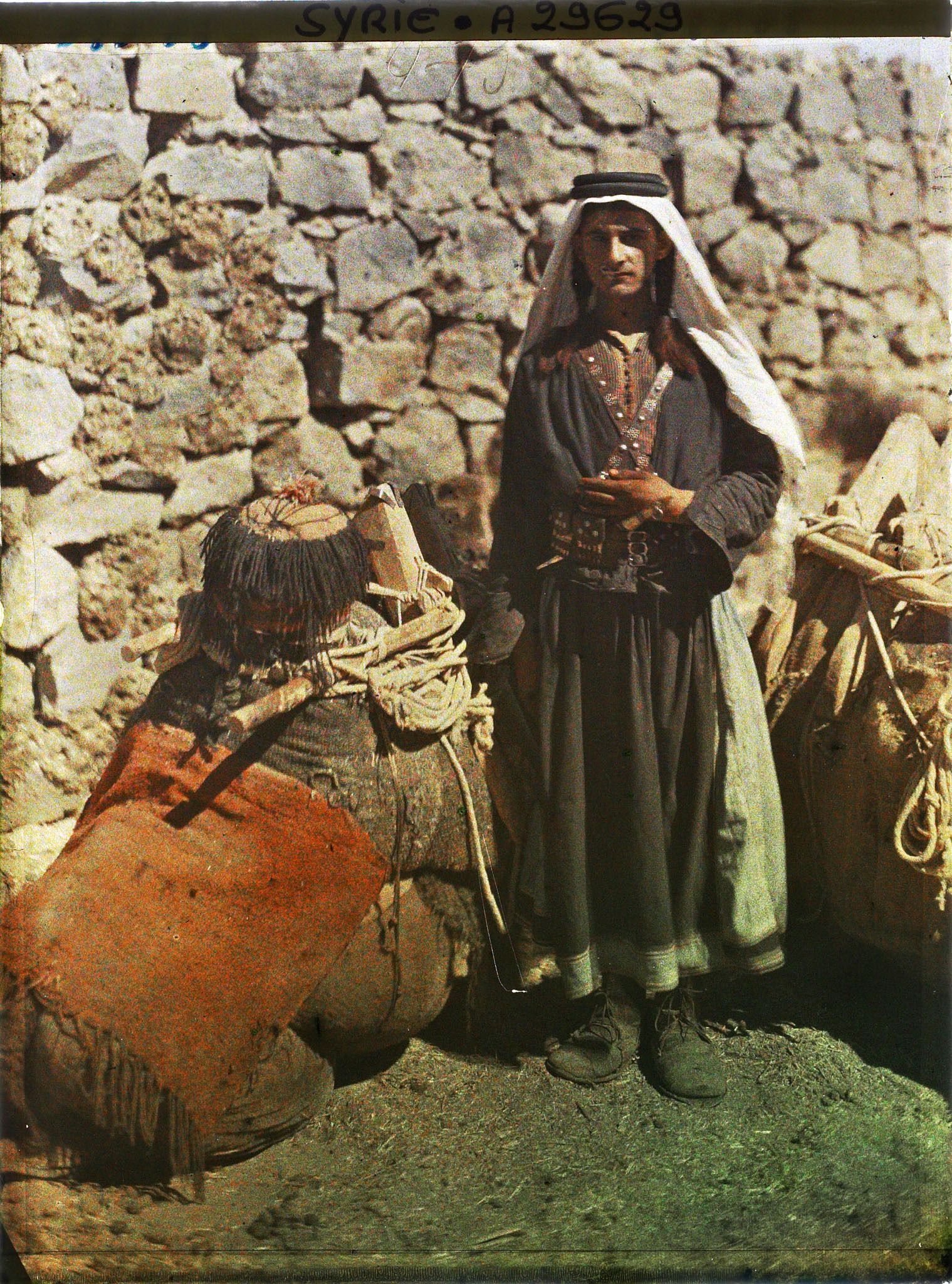 Image représentant Un homme, très probablement druze