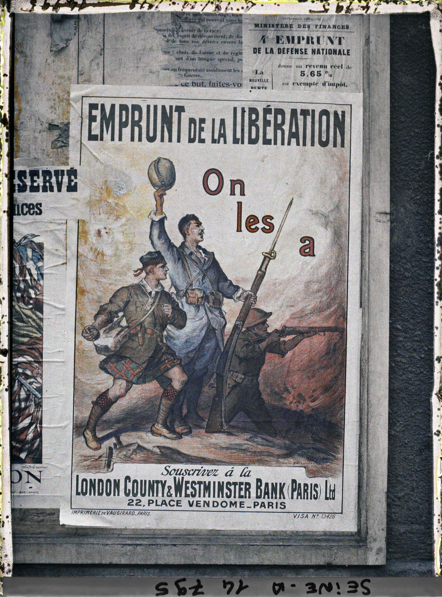 Image représentant Affiche de l'emprunt national, London County & Westminster Bank