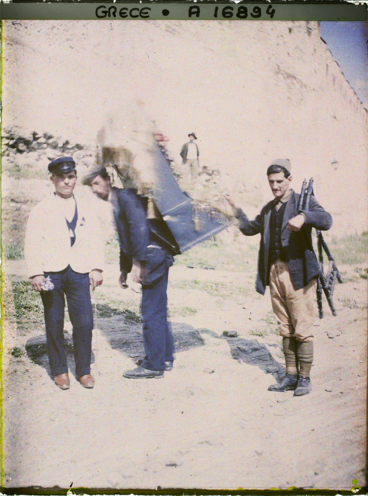 Image représentant Grèce, Salonique, Joueurs d'Orgue