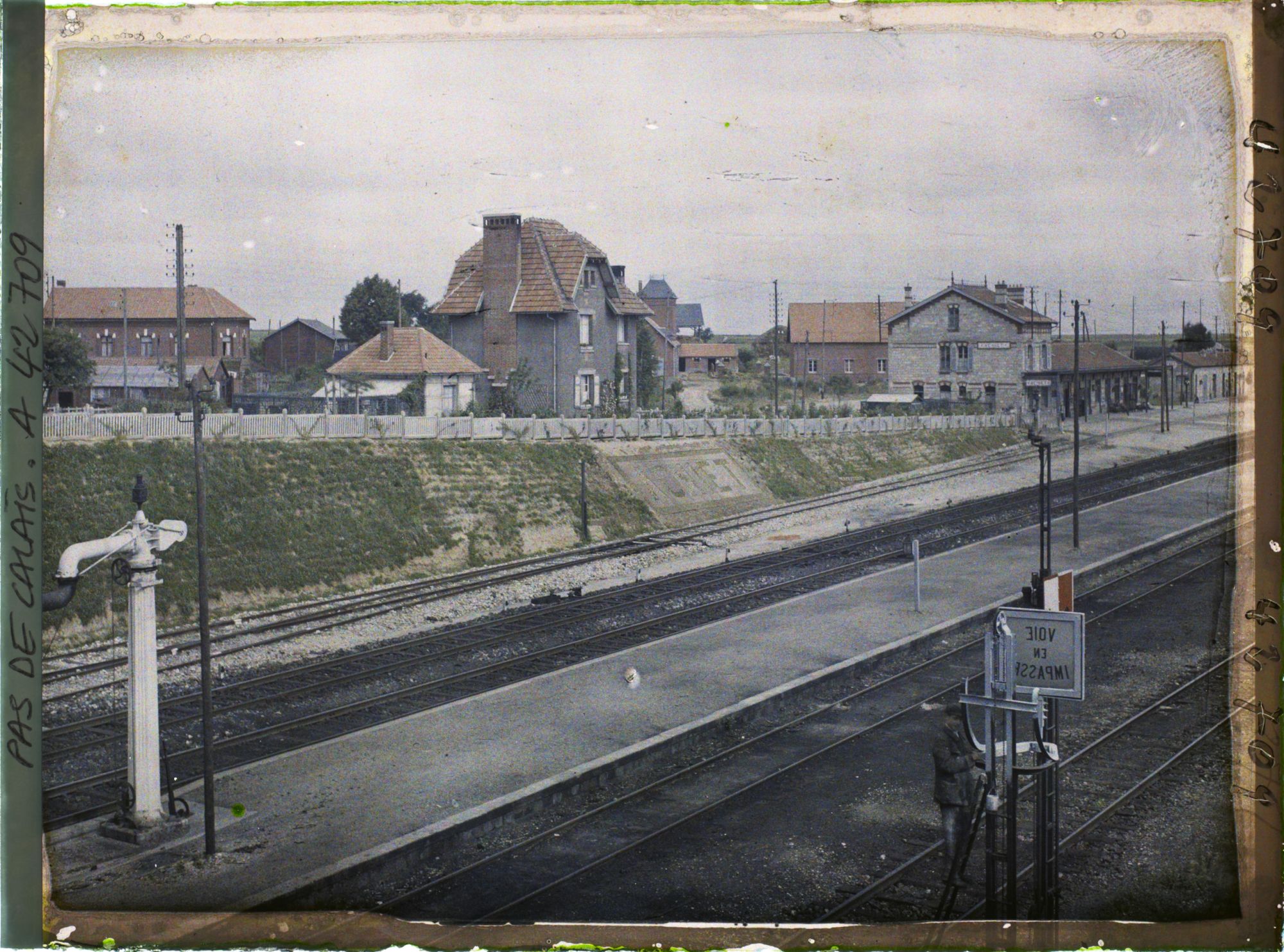 Image représentant France, Achiet, Une vue vers la Gare