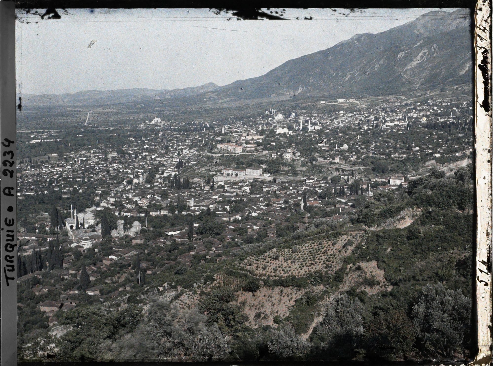 Image représentant Panorama de la ville (d'ouest en est)