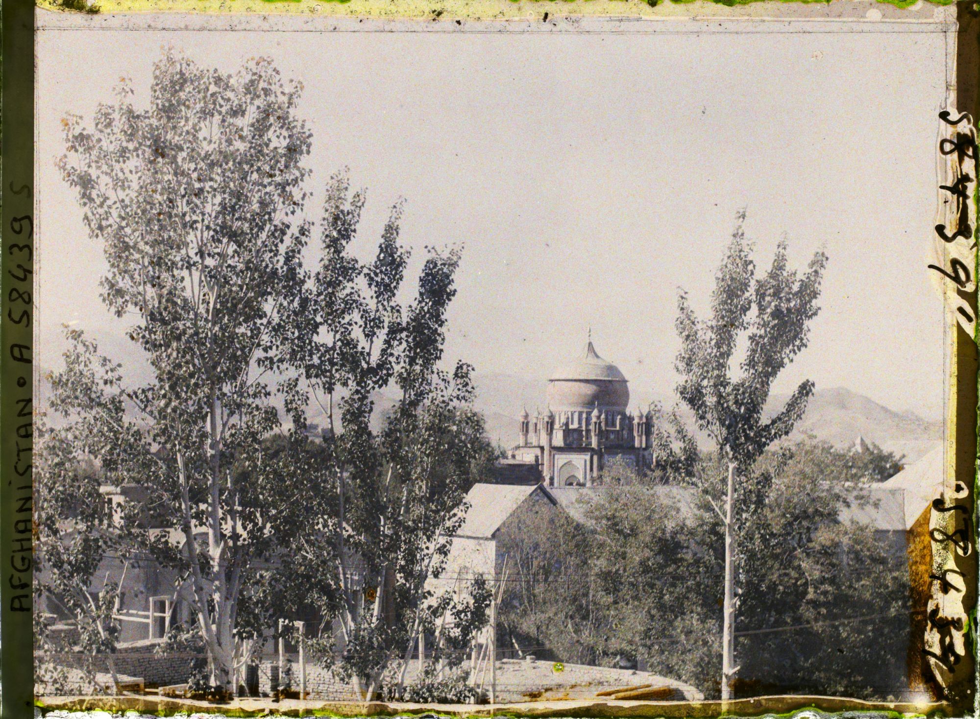 Image représentant Afghanistan, Kaboul, Panorama vers la Mosquée d'Abdour Ahman Khan