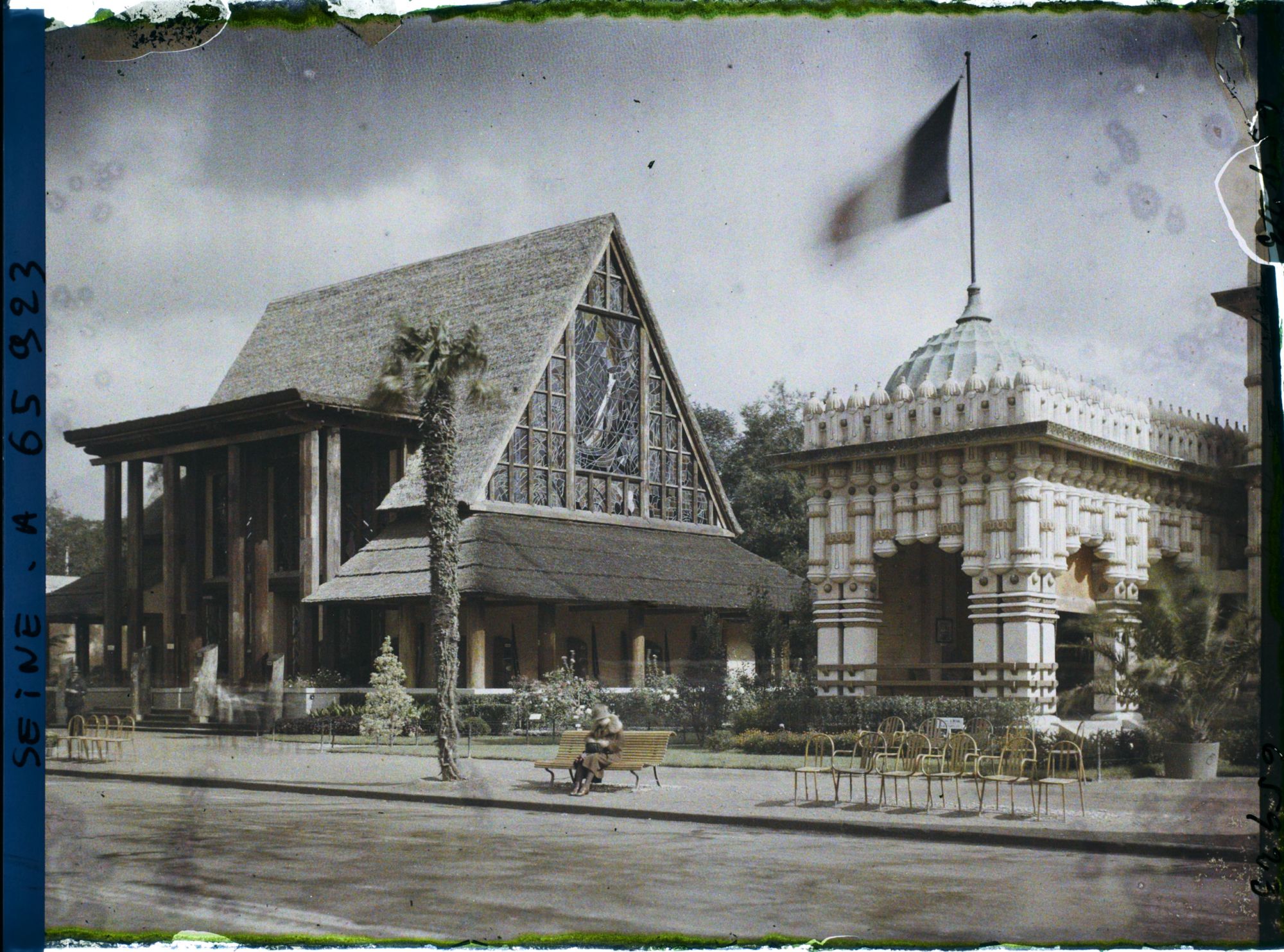Image représentant L'Exposition Coloniale Internationale de 1931, le pavillon de la Guyane