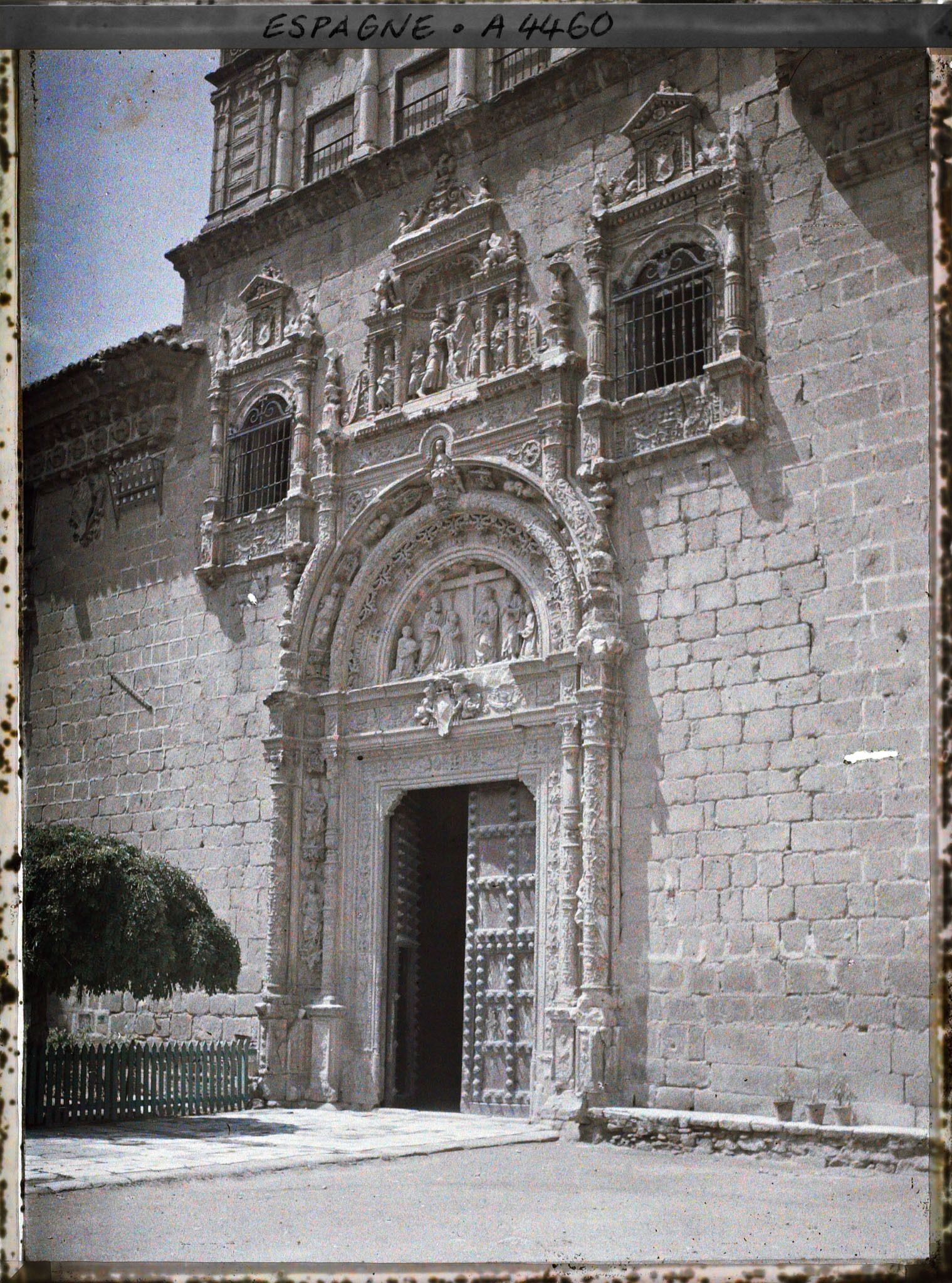 Image représentant Espagne, Tolède, Portail de Sta Cruz