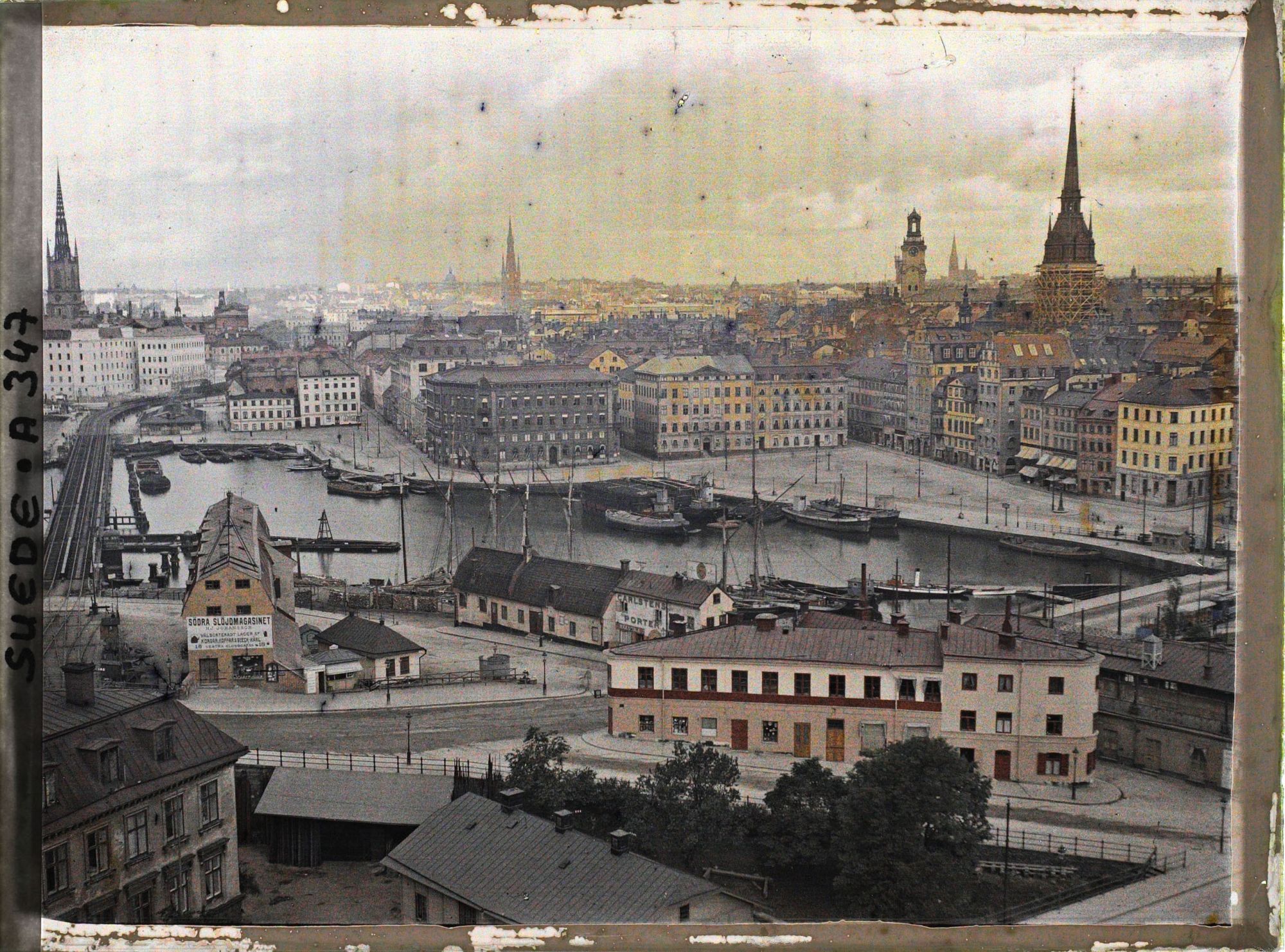 Image représentant Vue prise de l'ascenseur Katarinahissen