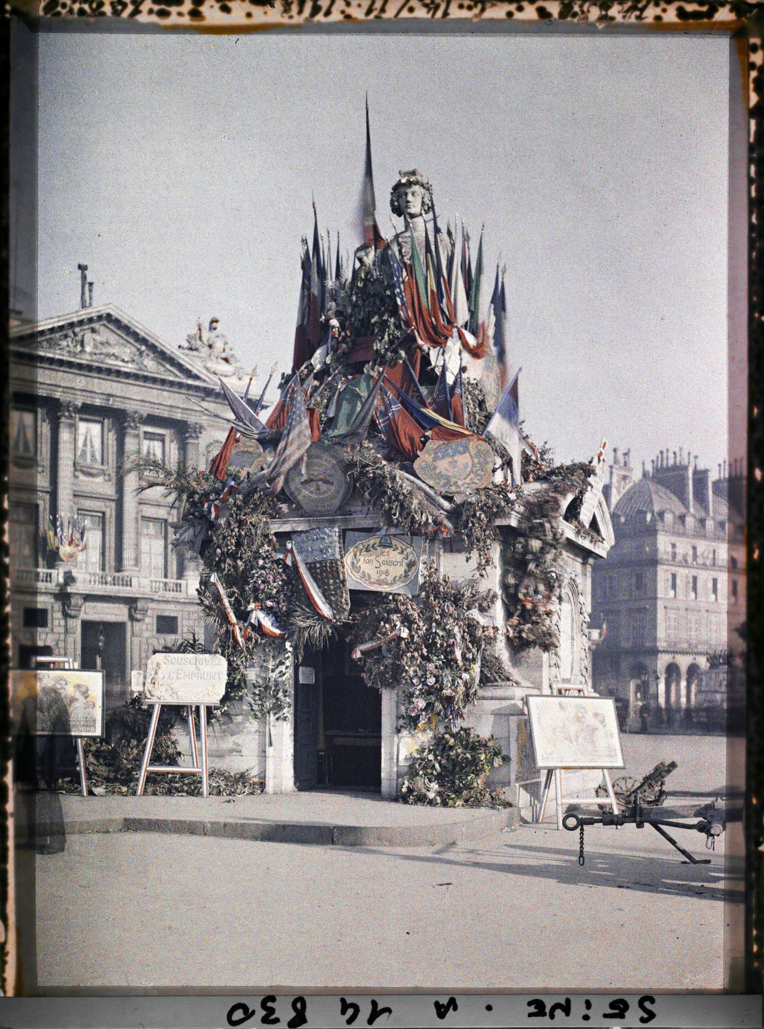 Image représentant Statue de Lille place de la Concorde, bureau de souscription