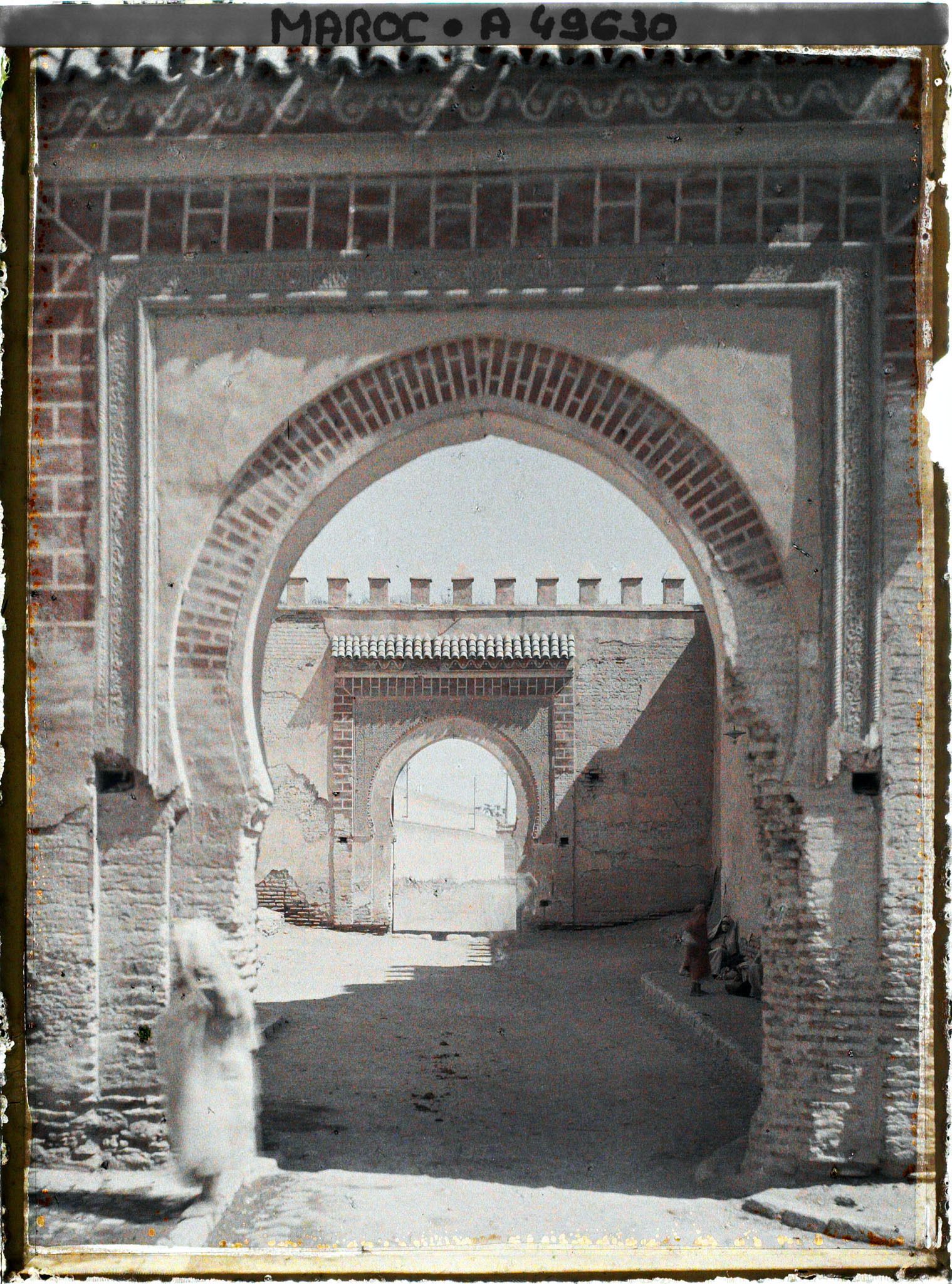 Image représentant Les doubles portes de Bab Agnaou