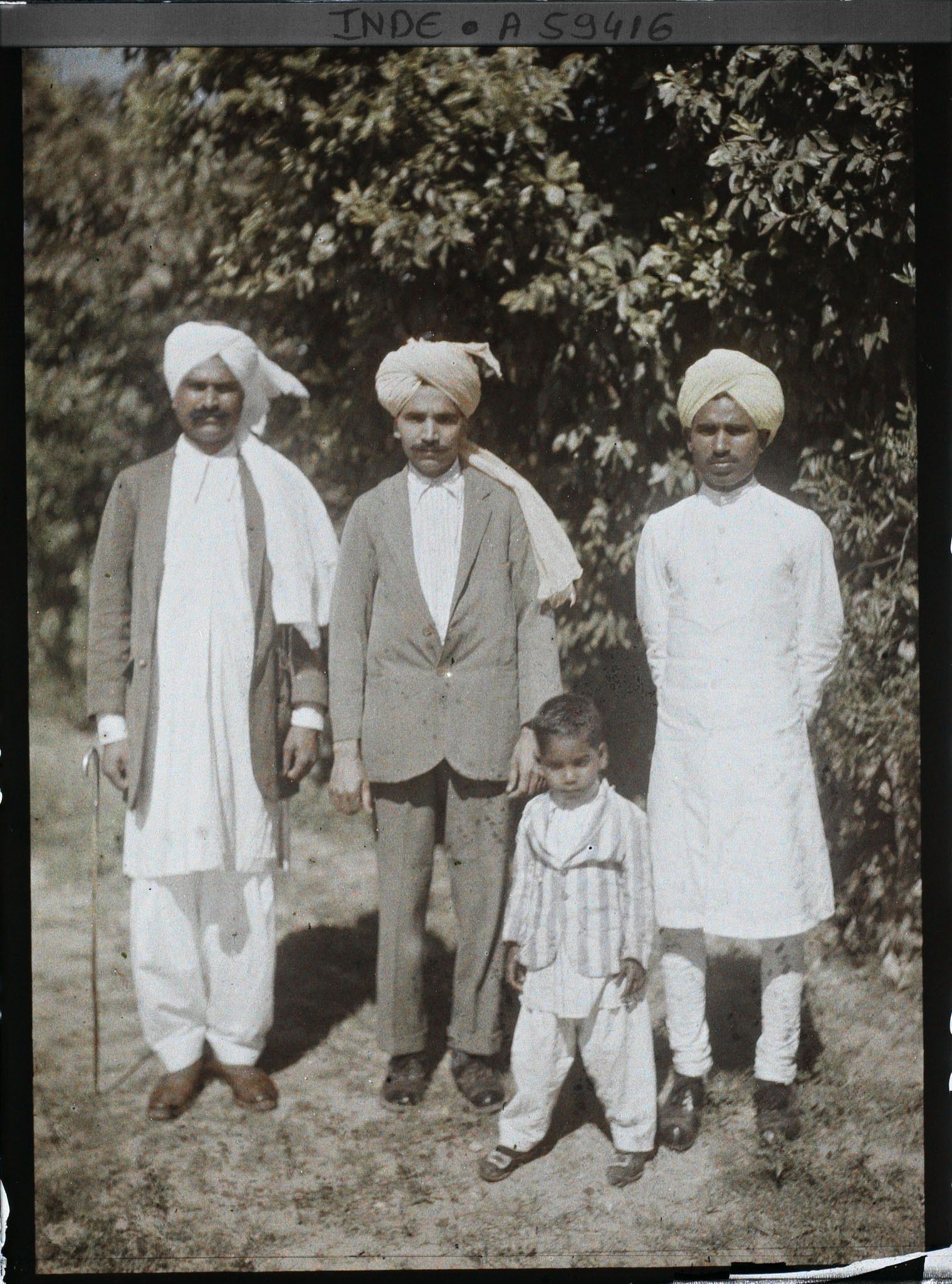 Image représentant Hommes et enfants du Penjab