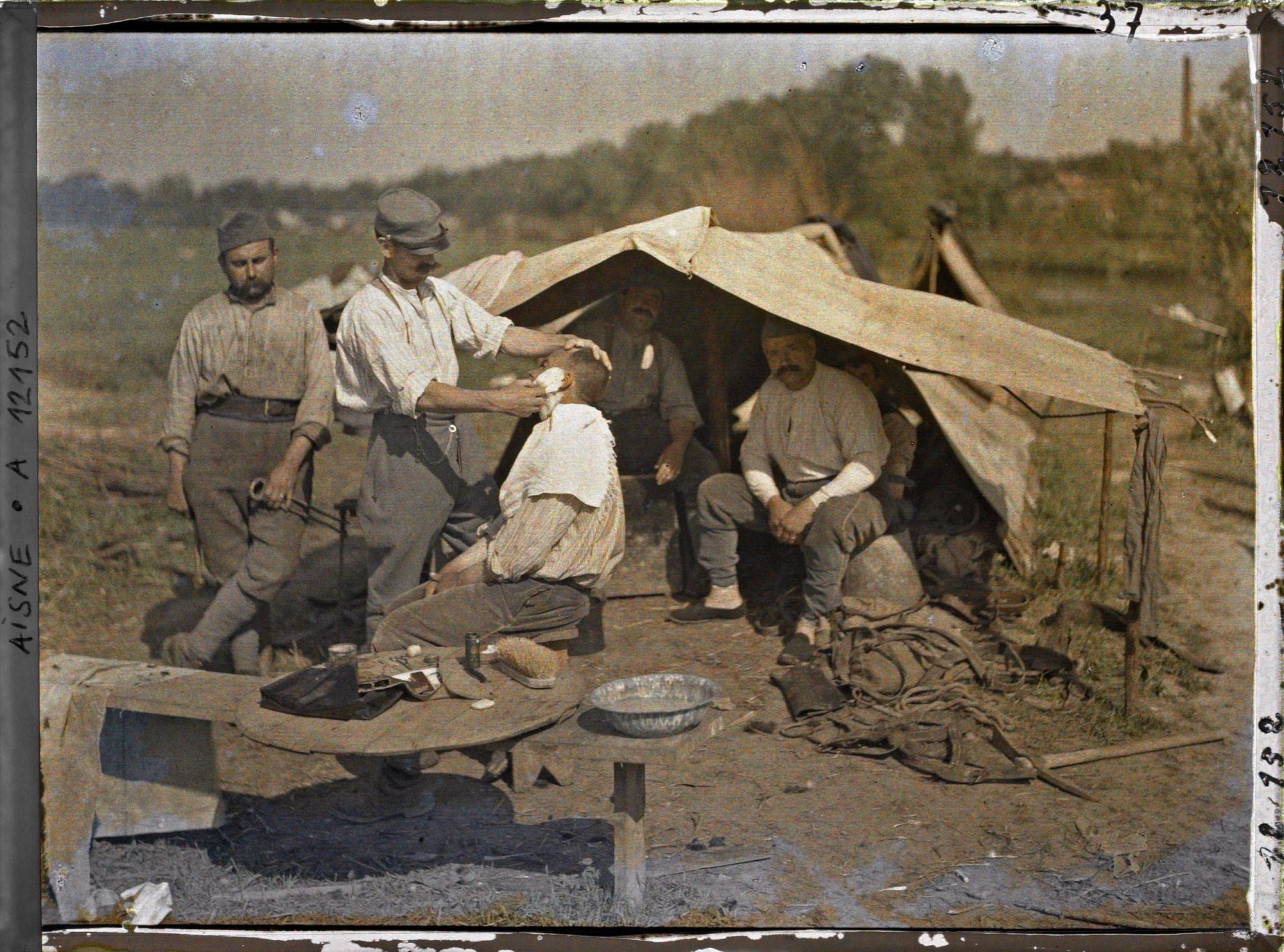 Image représentant Le coiffeur de l'escouade