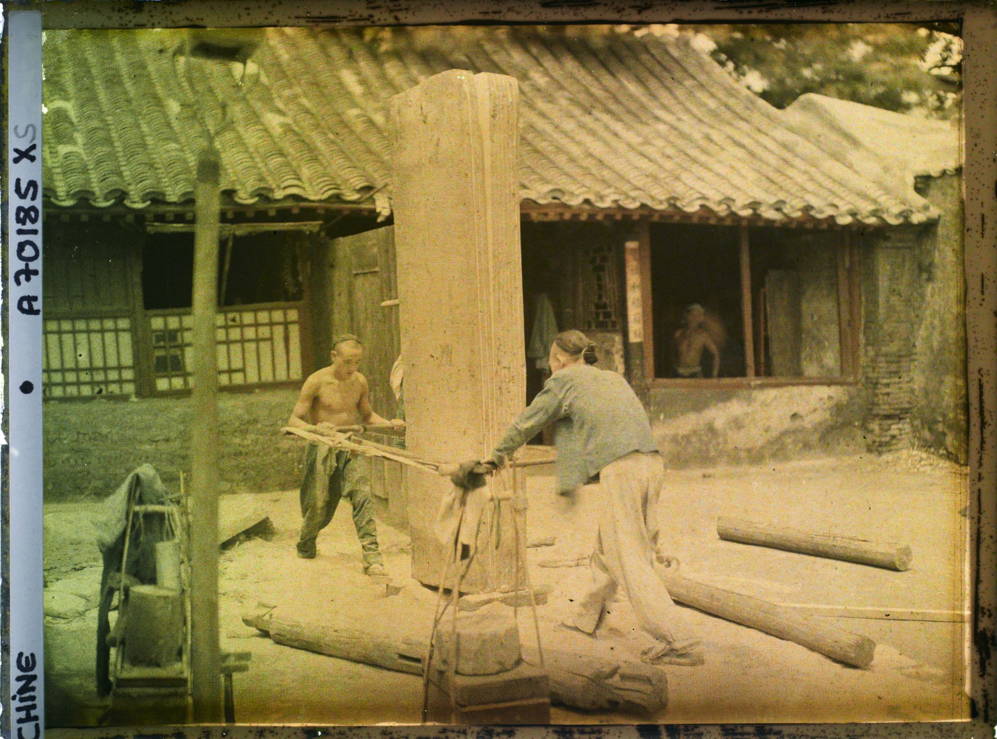 Image représentant Deux tailleurs de pierre