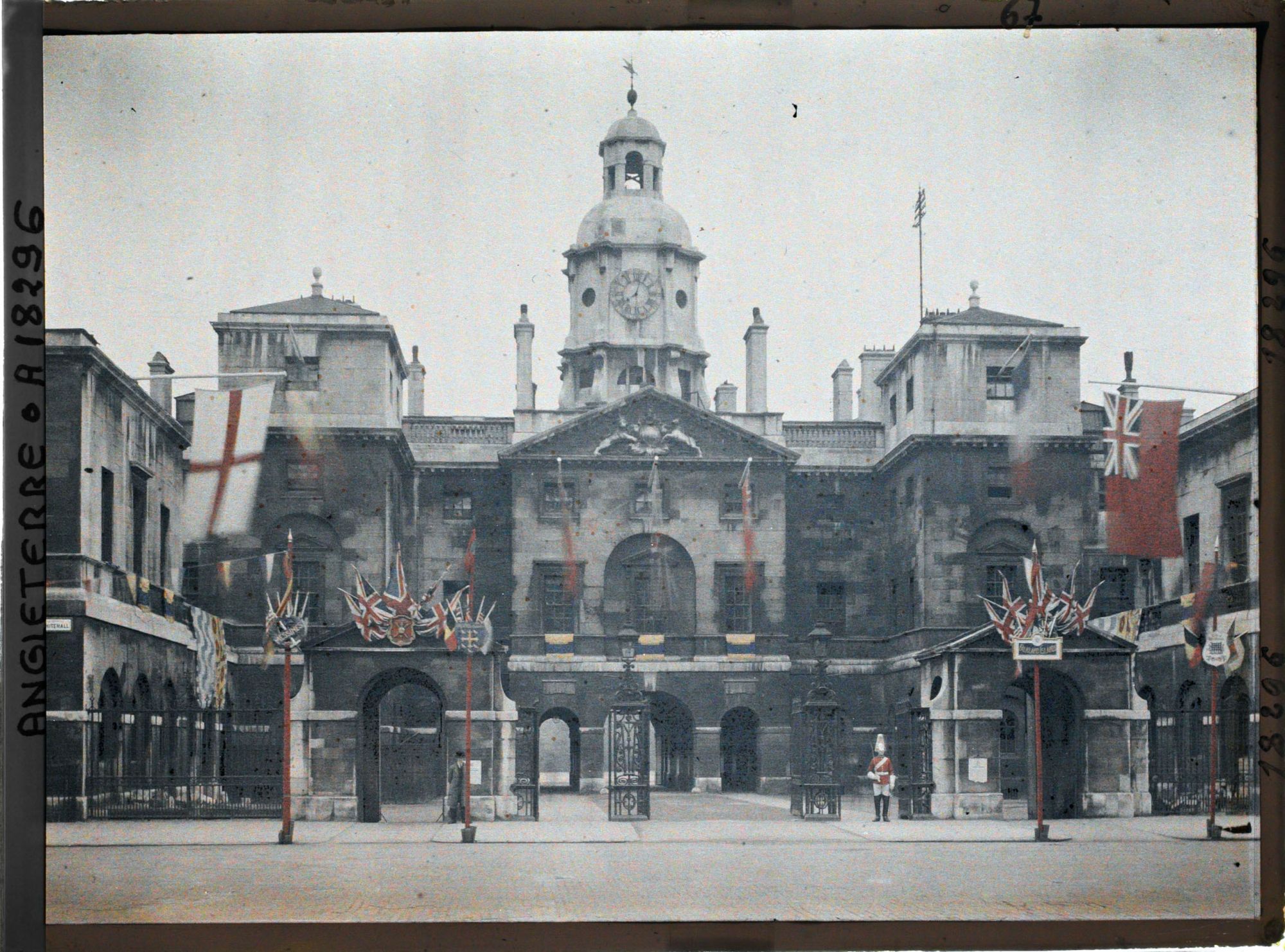 Image représentant La caserne des Horse Guards sur le Whitehall