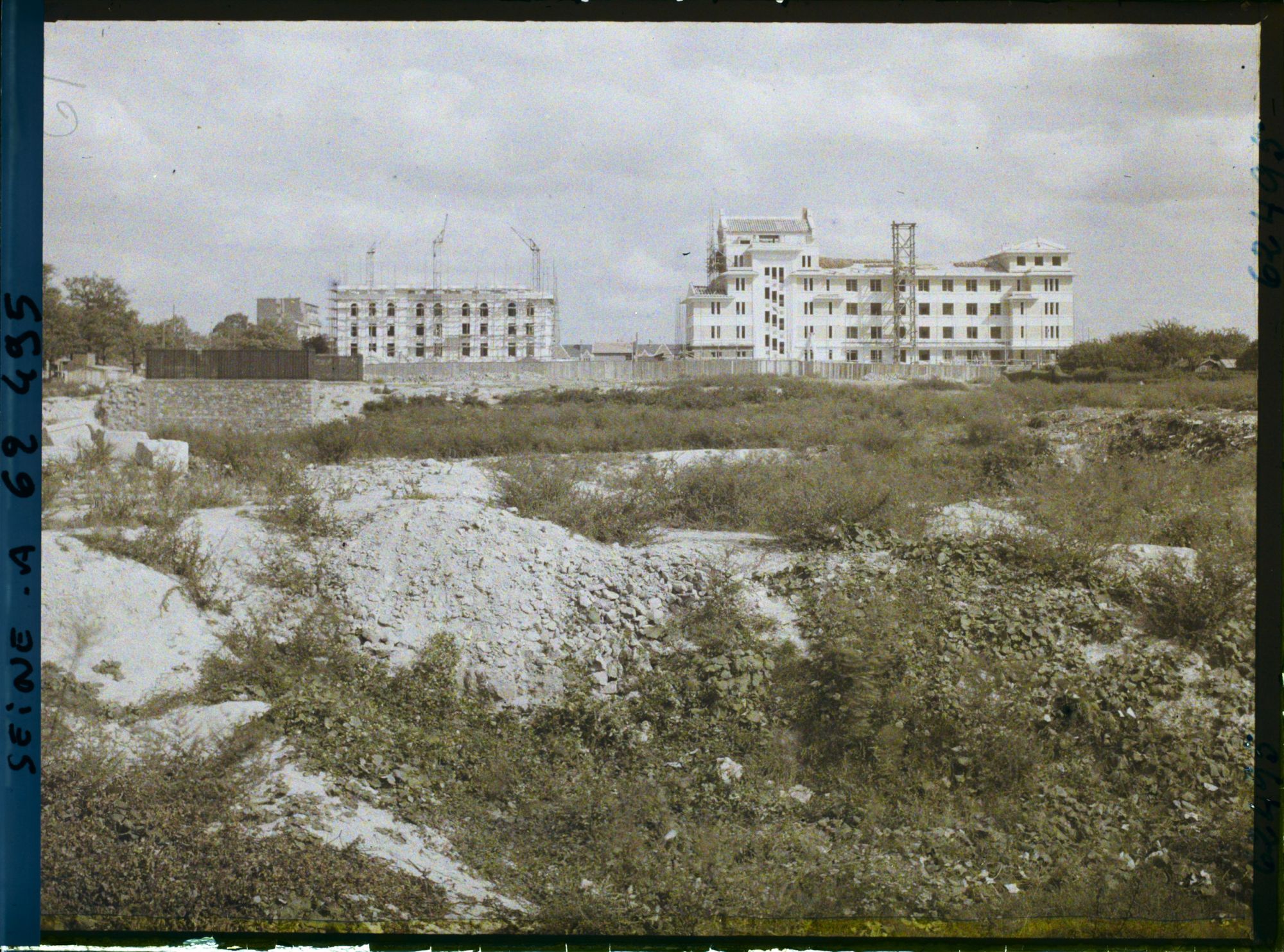 Image représentant La cité universitaire, Construction du pavillon de l'Indochine et de la maison arménienne