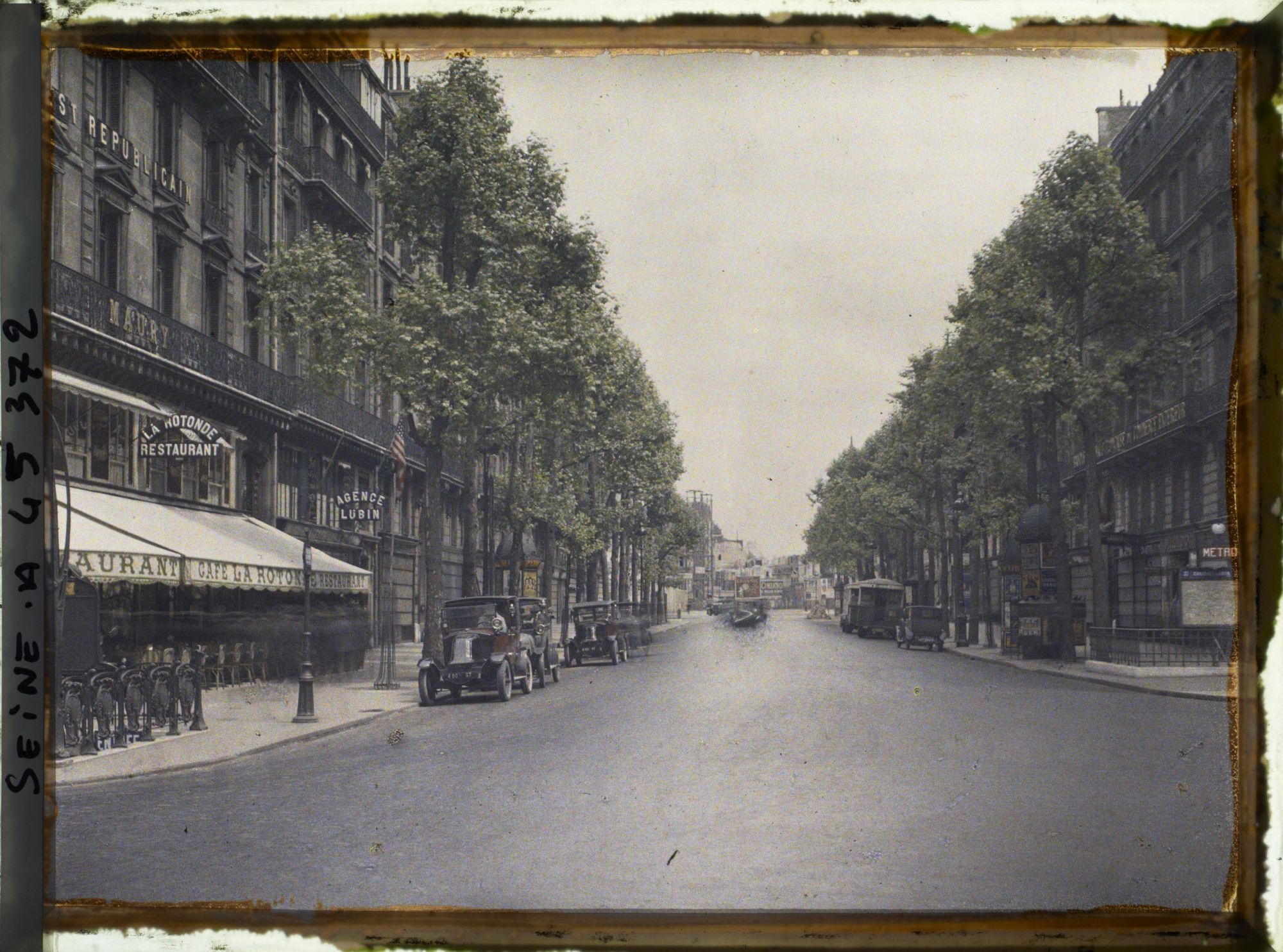 Image représentant Le boulevard Haussmann et ses travaux de prolongement, au fond