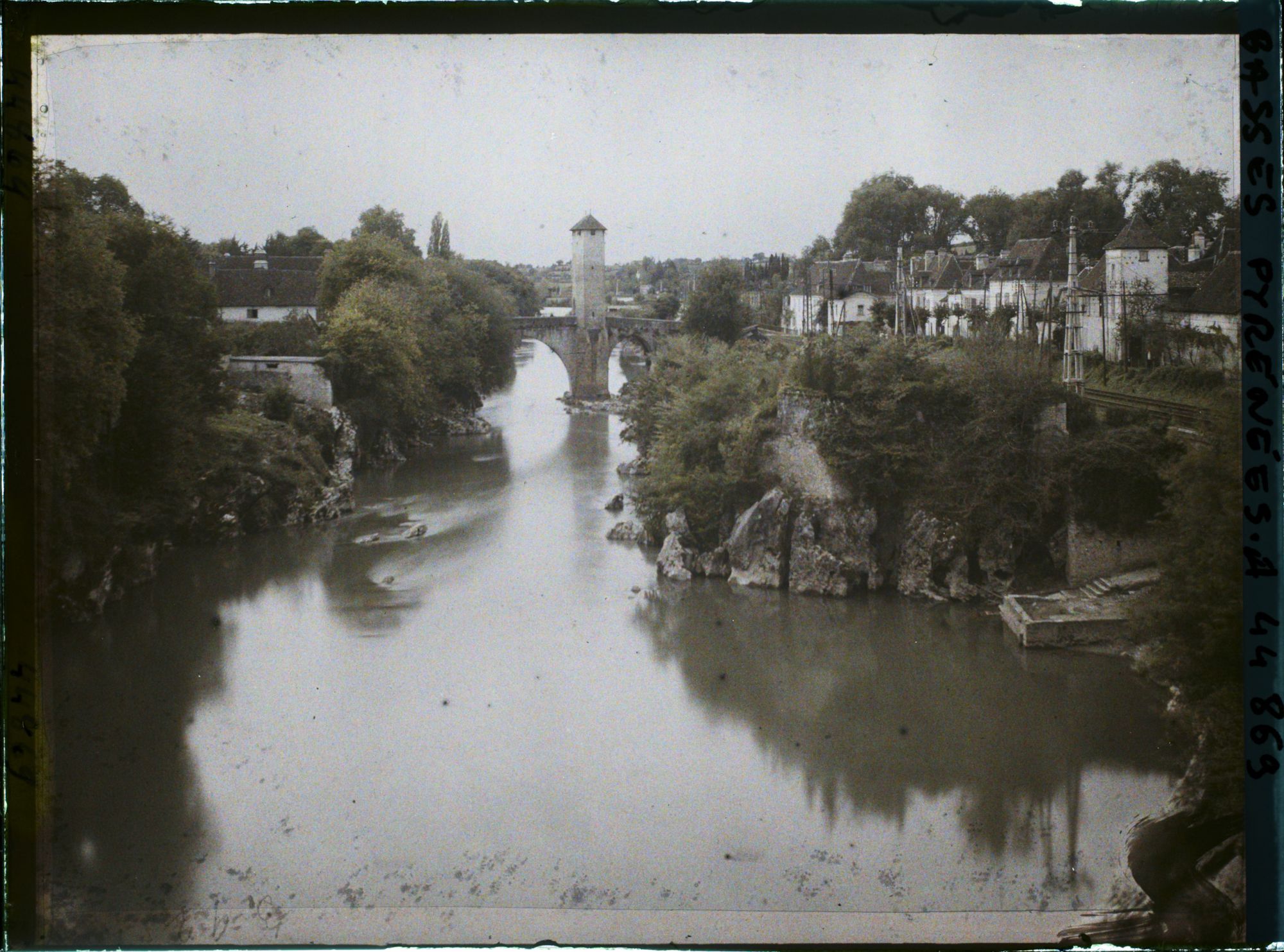 Image représentant France, Orthez, Le vieux Pont fortifié