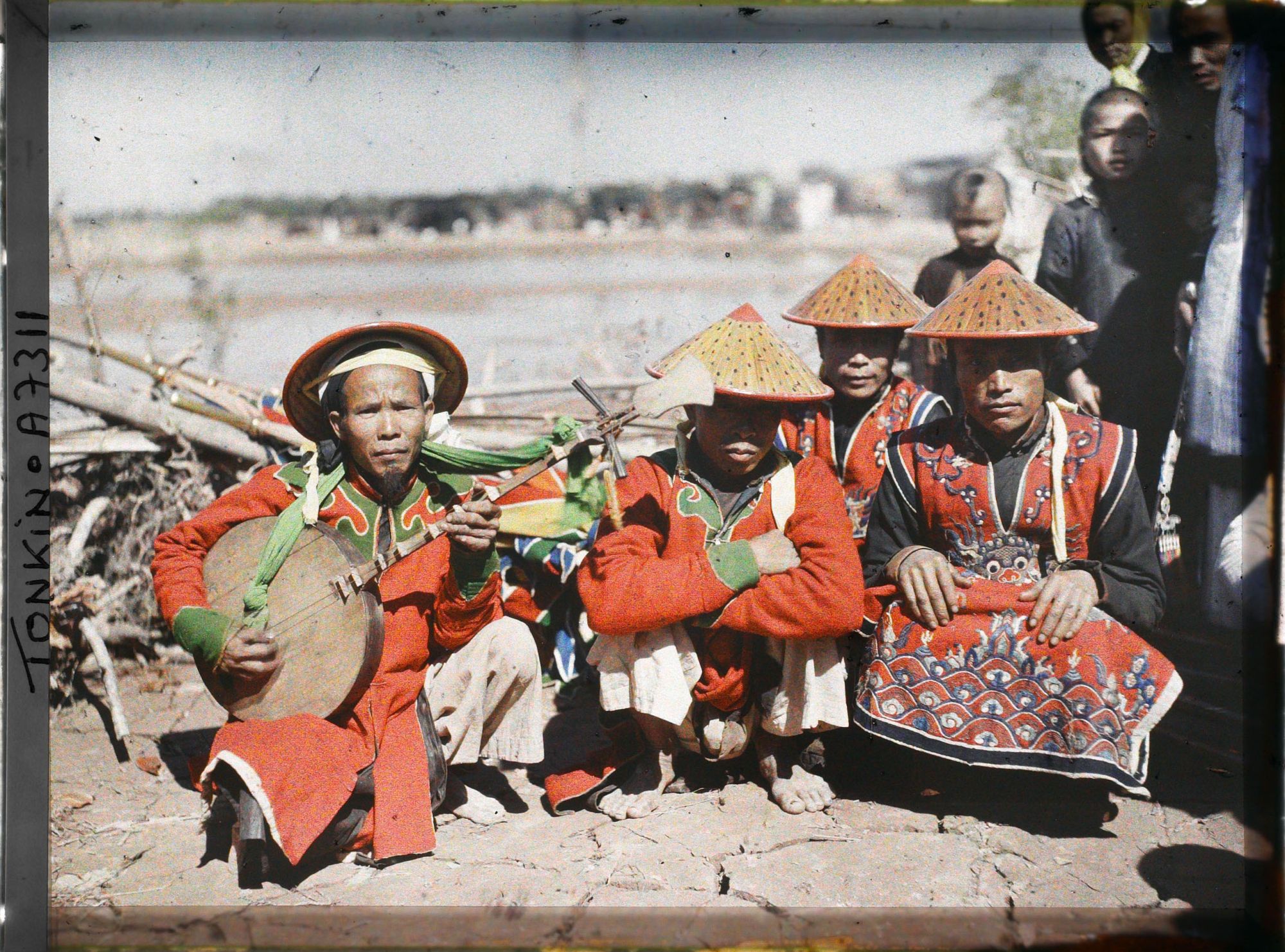 Image représentant Le cortège funèbre d'un grand mandarin