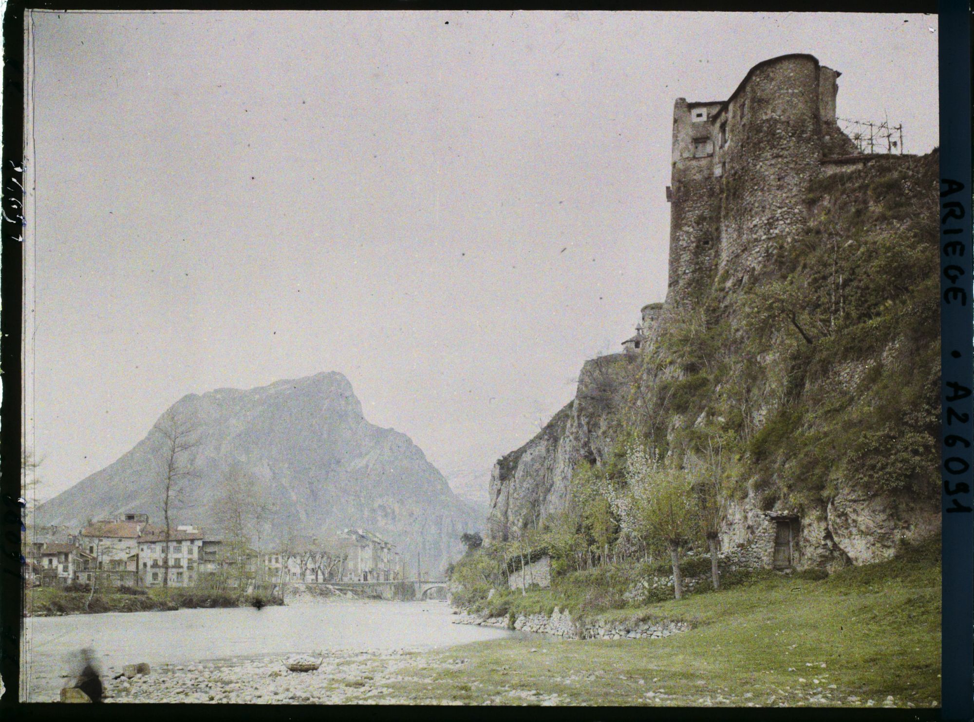 Image représentant La vallée de l'Ariège vers l'amont