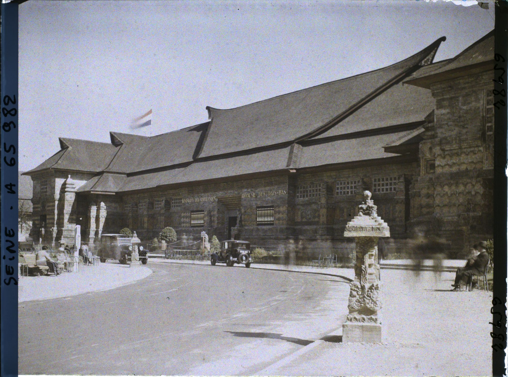 Image représentant L'Exposition Coloniale Internationale de 1931, le pavillon des Pays-Bas