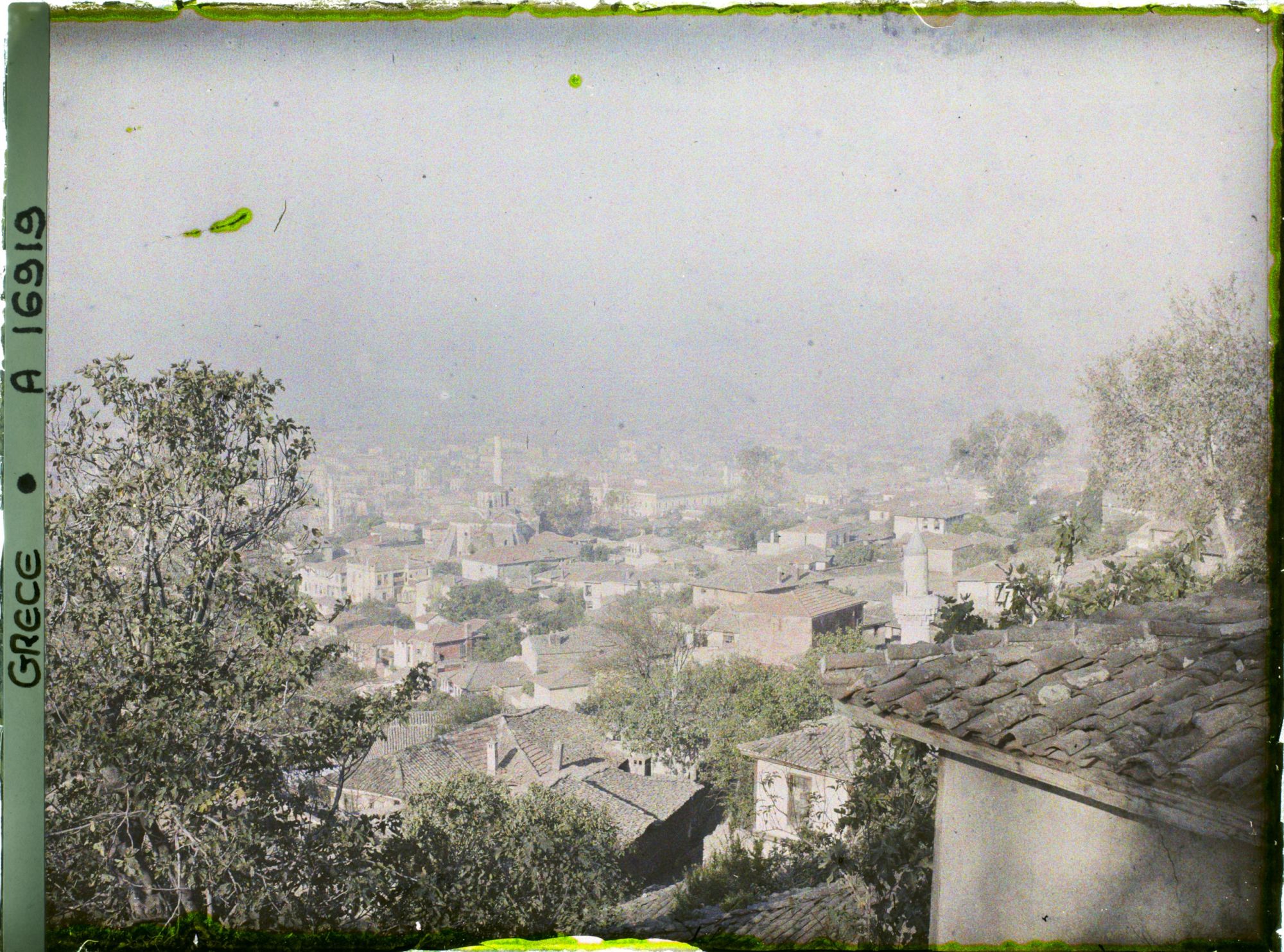 Image représentant Grèce, Salonique, Vue panoramique prise de la Ville haute