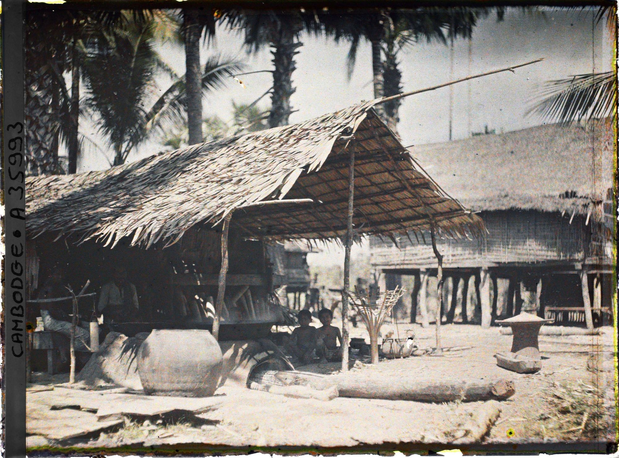 Image représentant Fabrication du jus de palme (?)