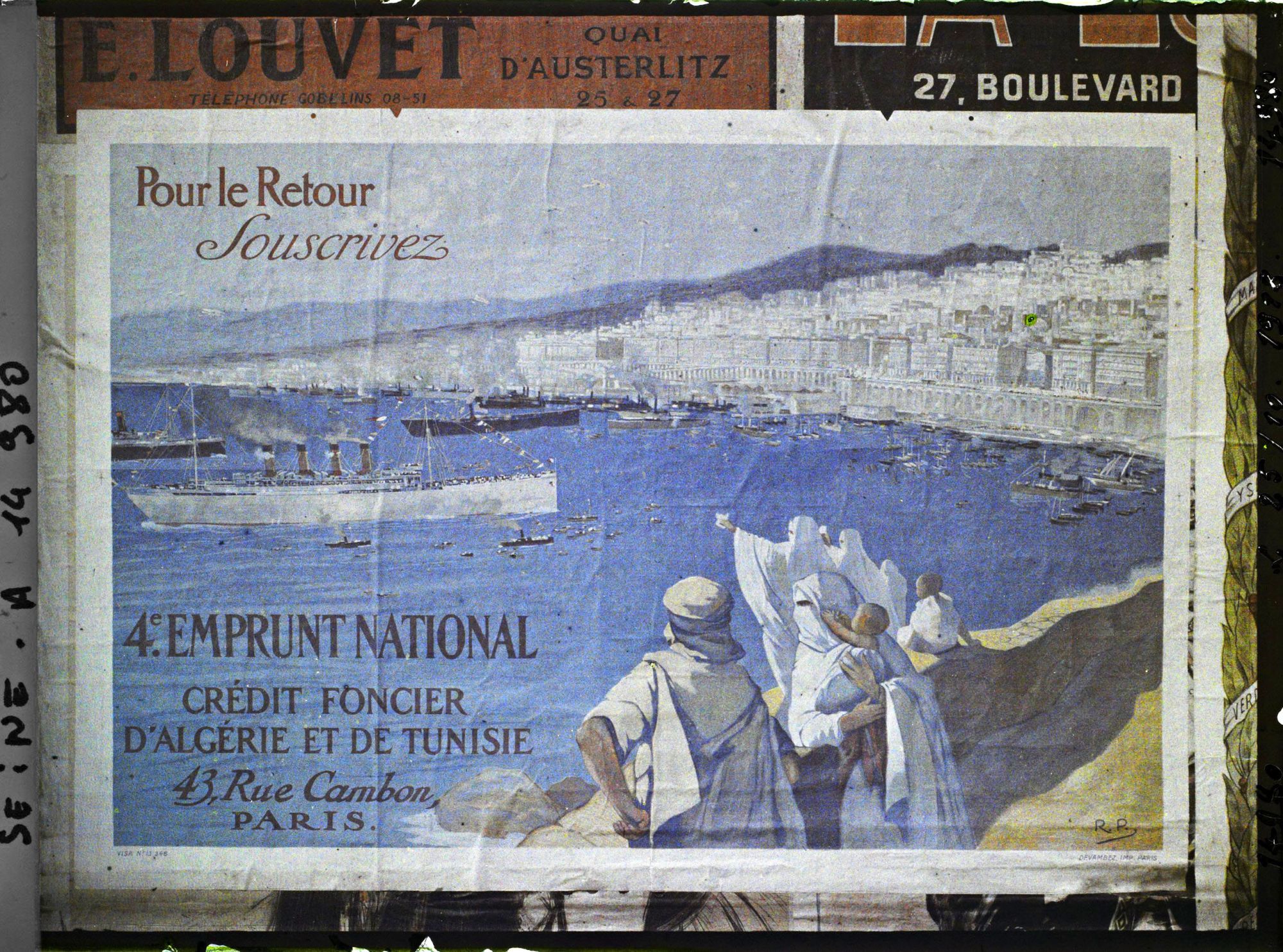 Image représentant Affiches de l'emprunt Crédit foncier d'Algérie et de Tunisie