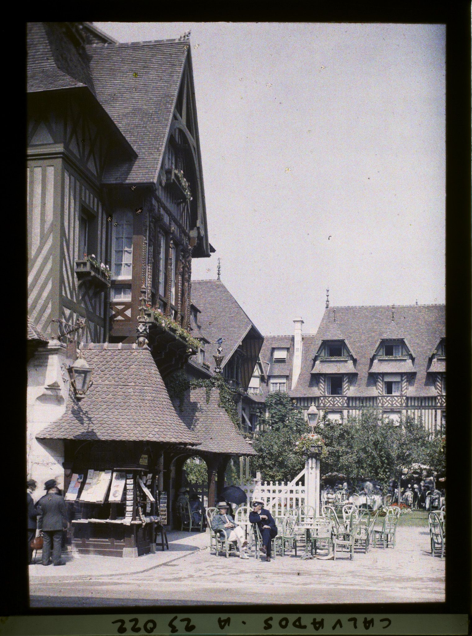 Image représentant Un côté de la cour du Normandy-Hôtel