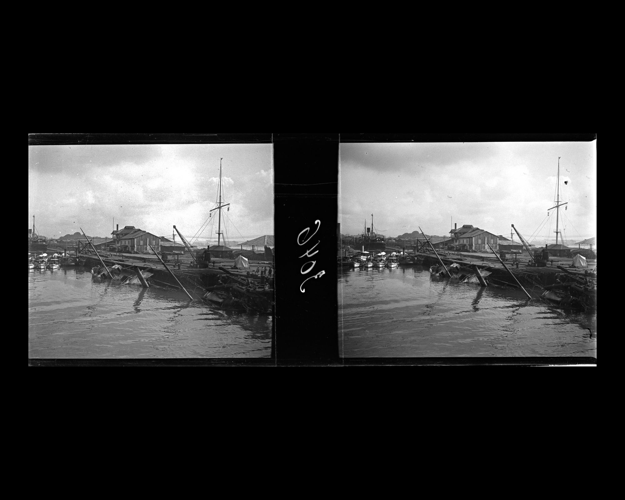 Image représentant Le port de Singapour