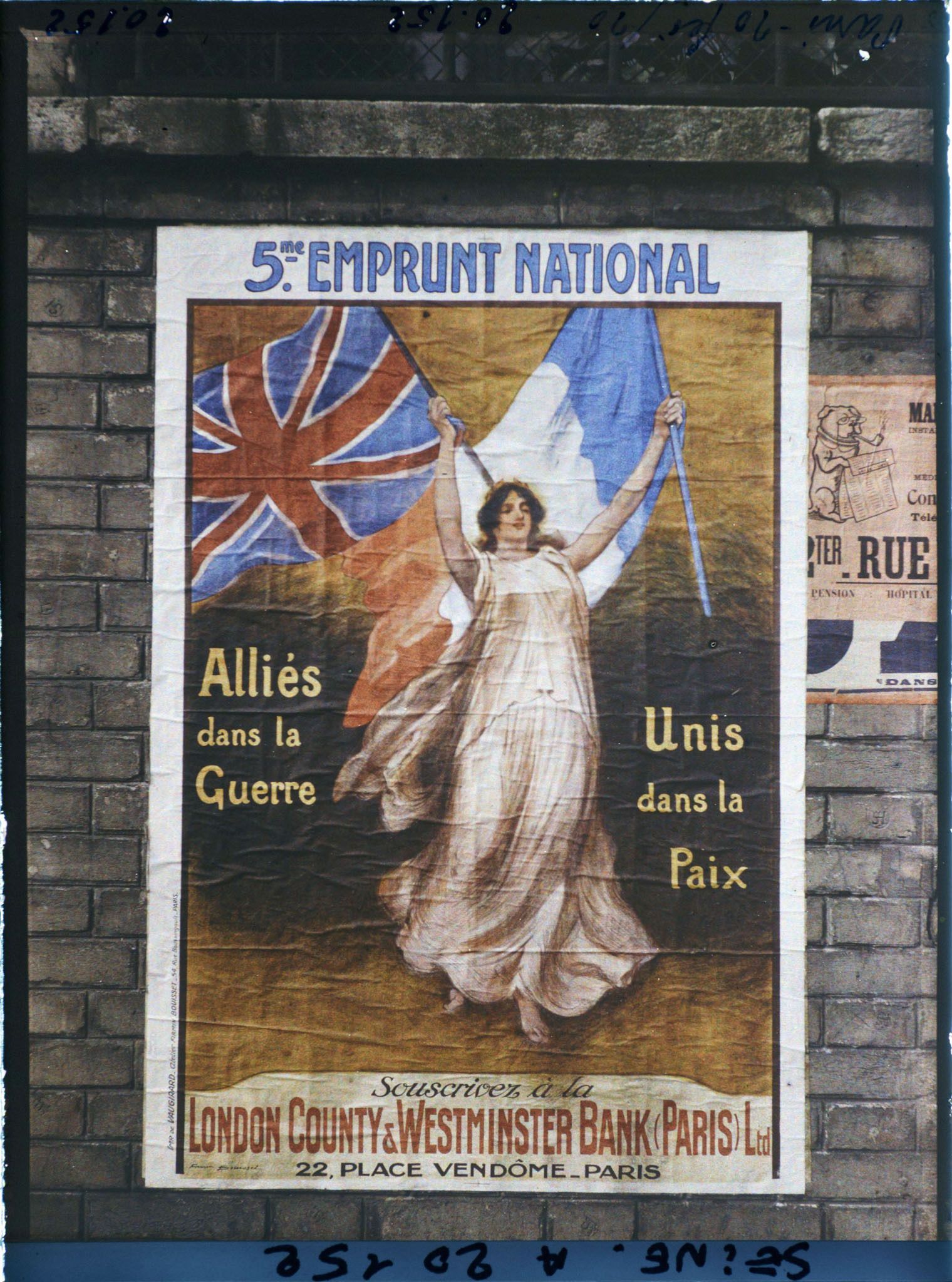 Image représentant Affiche de l'emprunt national de 1920, London County et Westminster Bank (Paris)