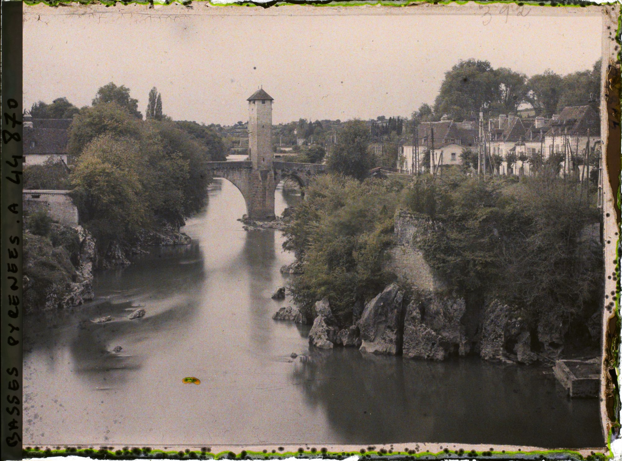 Image représentant France, Orthez, Le vieux Pont fortifié