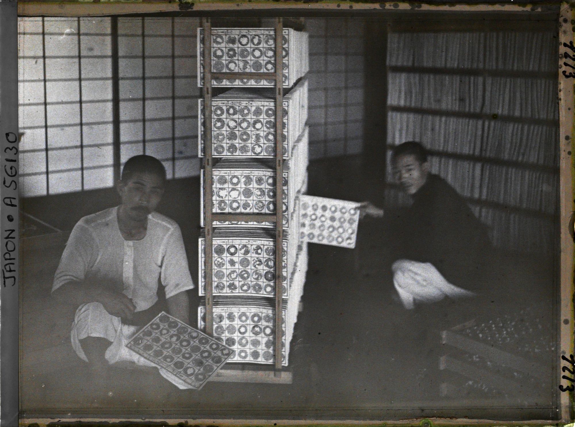 Image représentant Conservation des cartons d'œufs de bombyx