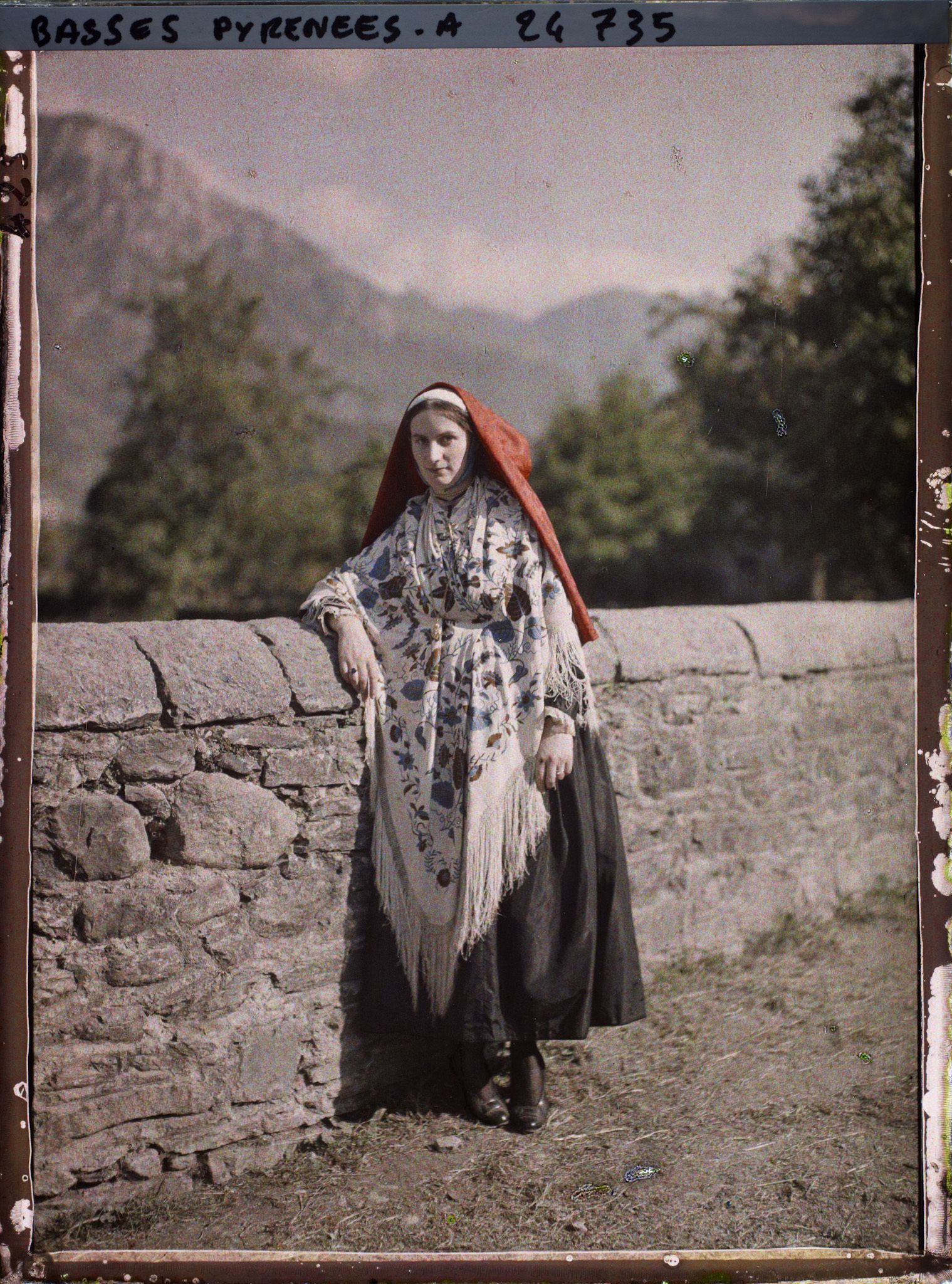 Image représentant France, Vallée d'Ossau, Vallée d'Ossau Ossaloise en Costume local