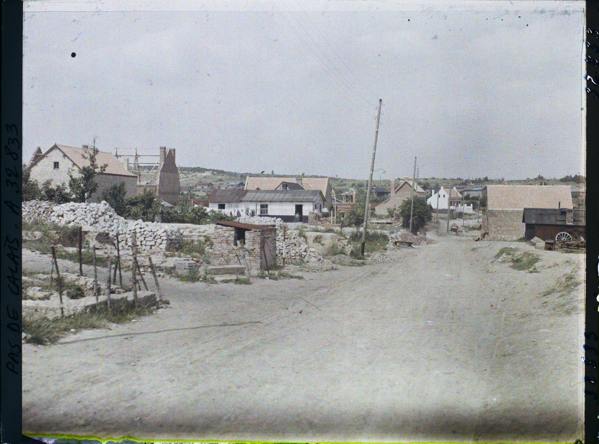 Image représentant France, Givenchy en Goelle, Ruines et reconstructions