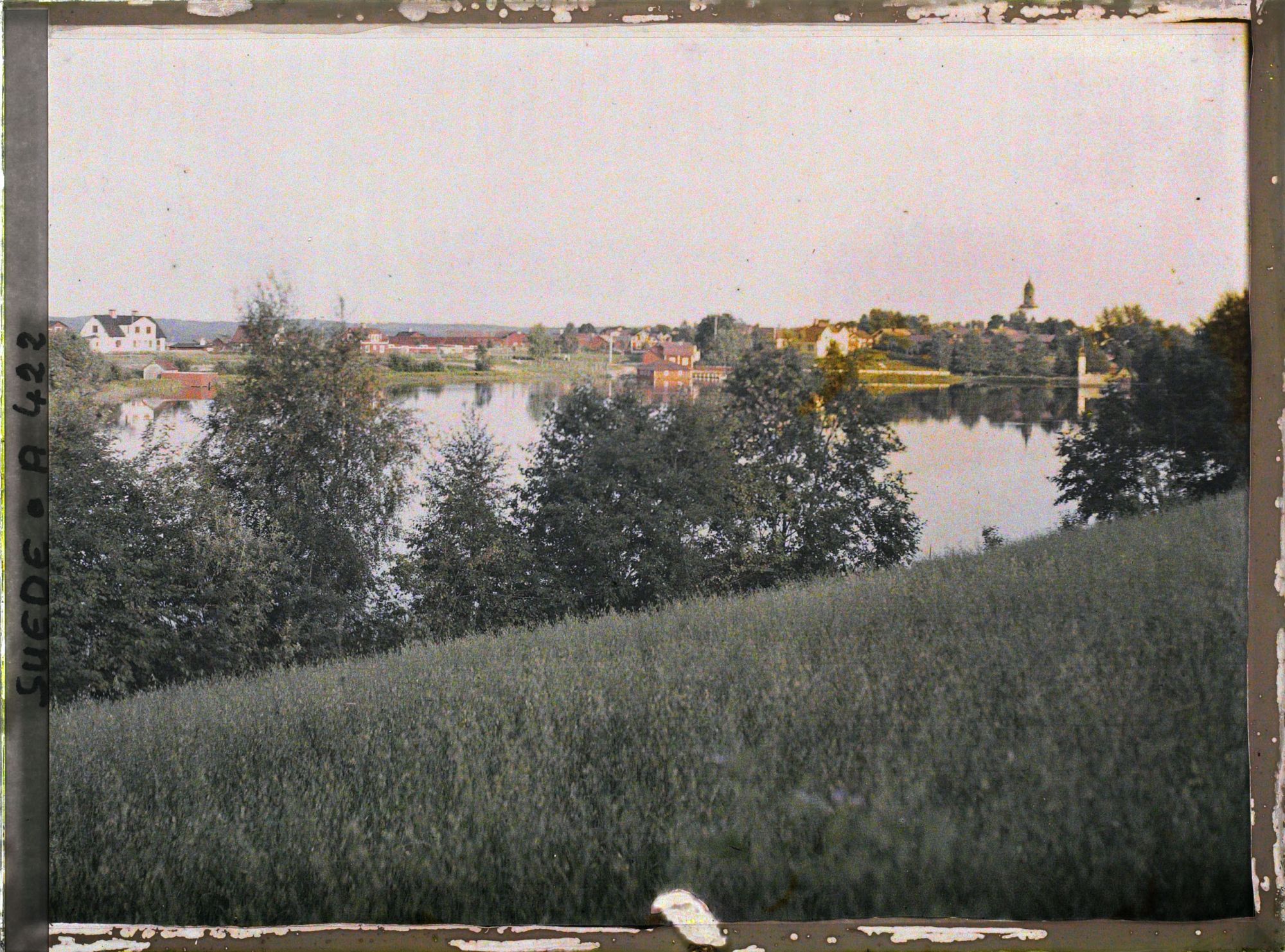 Image représentant Vue du village du côté du lac Brunnsjön