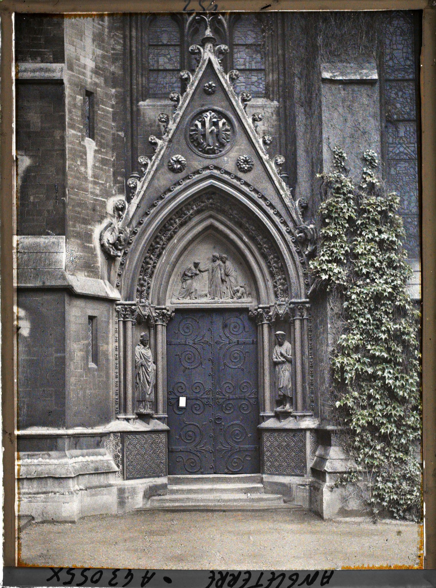 Image représentant Le portail de la chapelle du Saint John's College