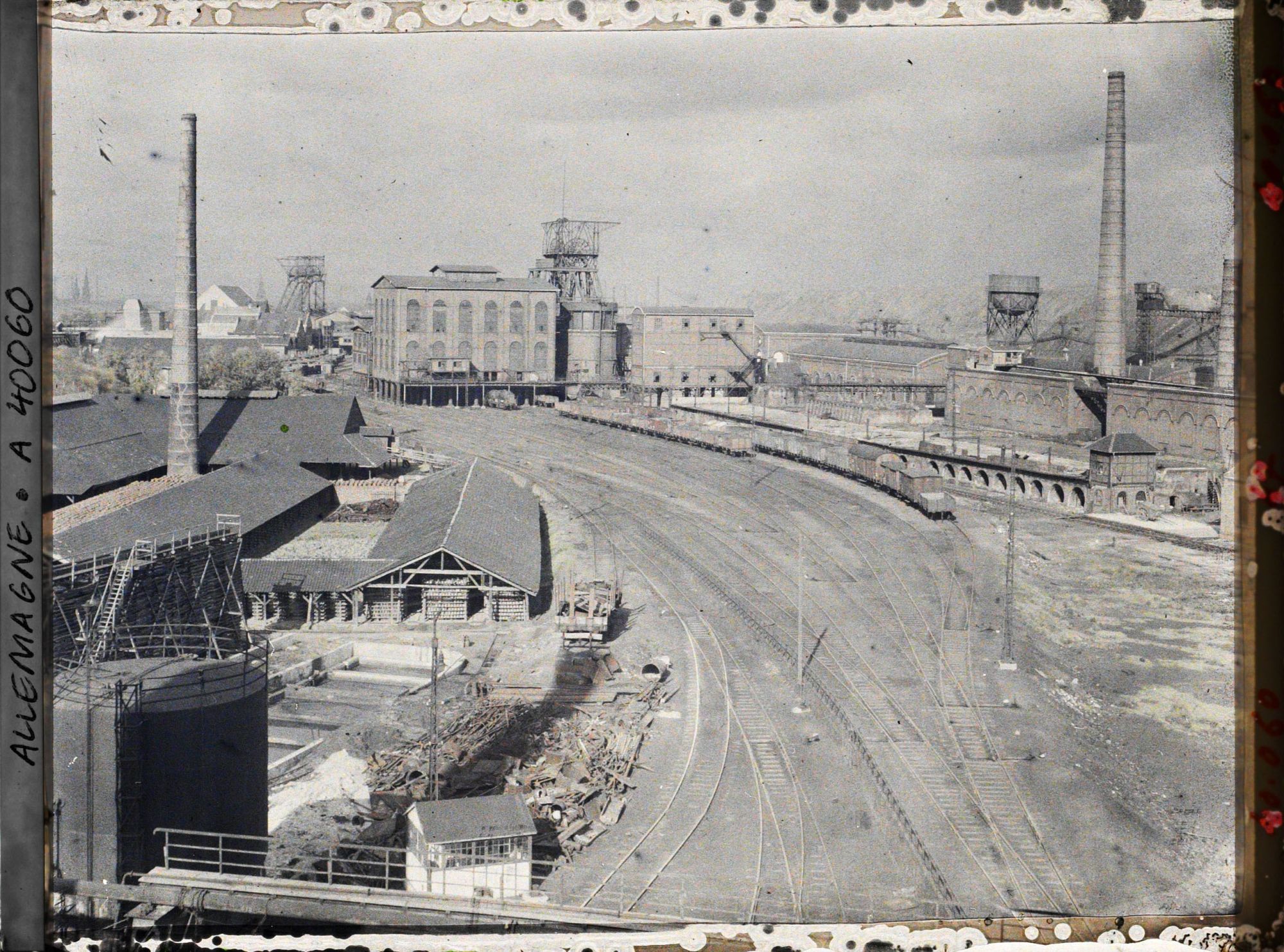 Image représentant Prusse, Gelsenkirchen, Une vue sur la mine