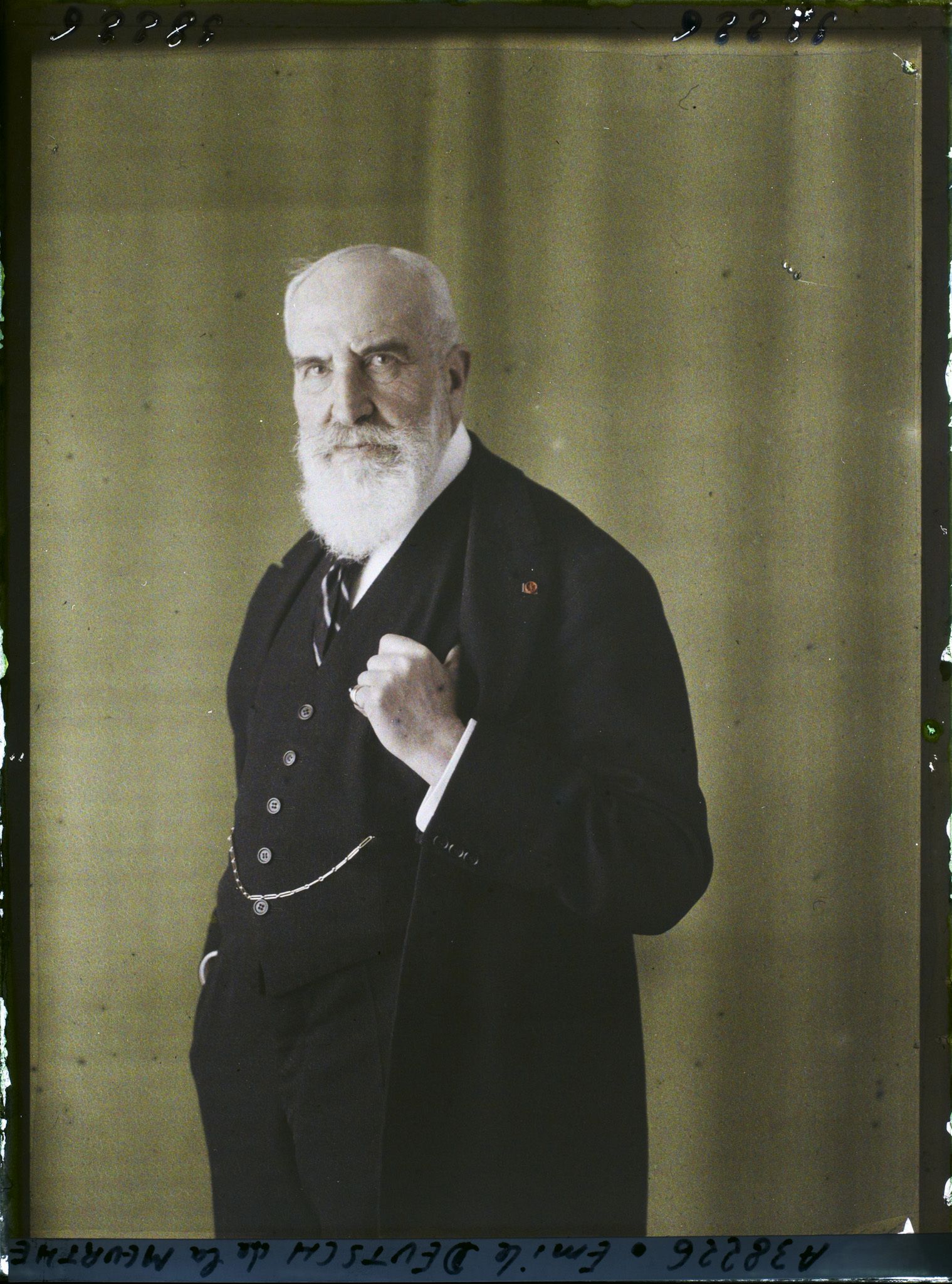 Image représentant Monsieur Emile Deutsch de la Meurthe