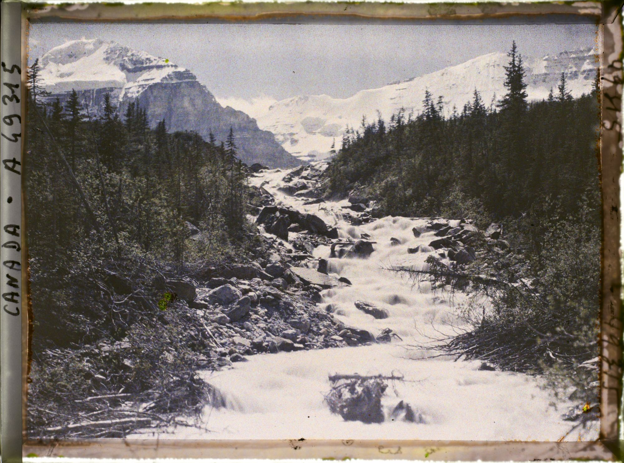 Image représentant Canada, Lac Louise, Le Torrent Victoria
