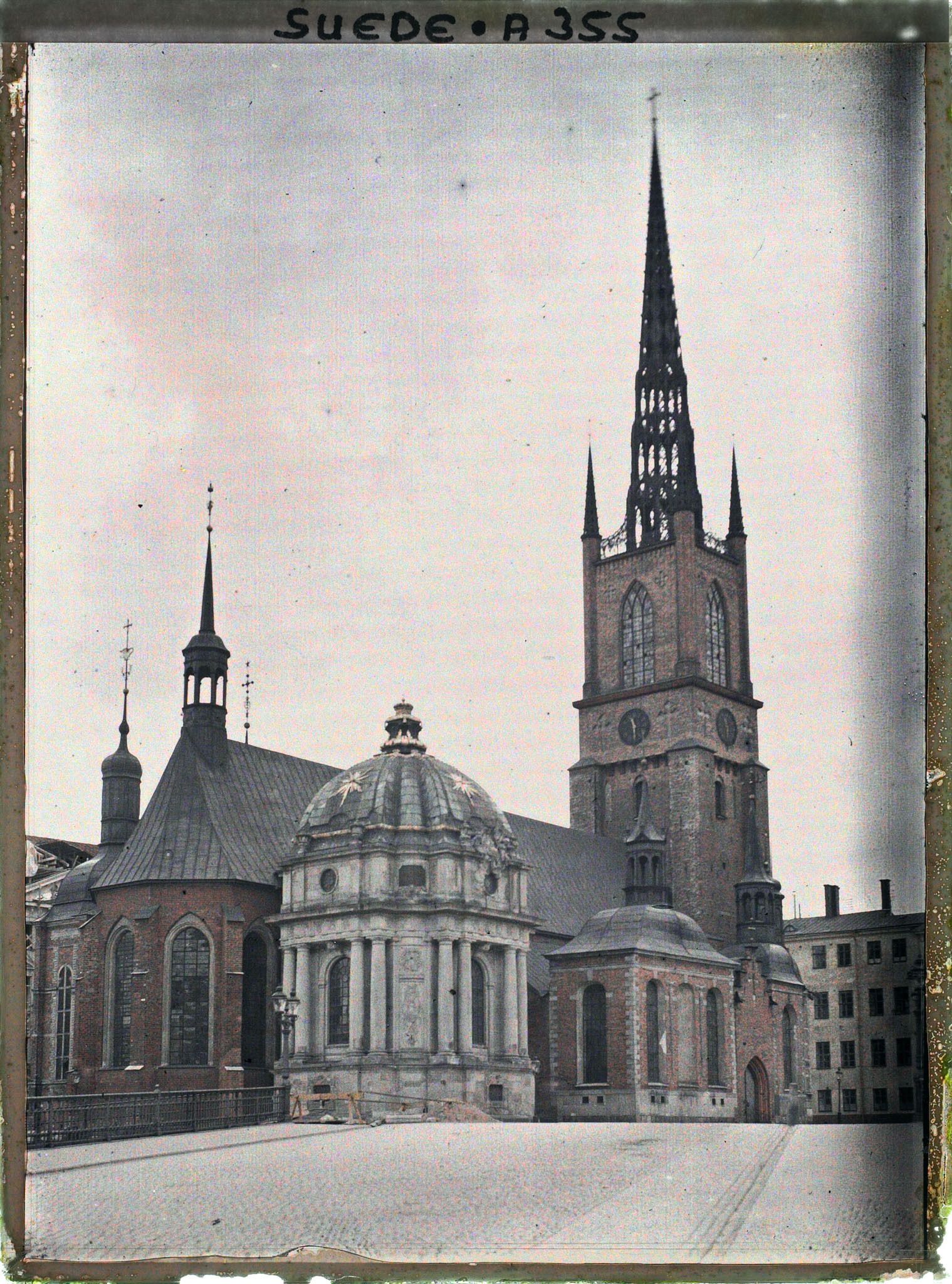 Image représentant Vue latérale du Riddarholmskyrkan (Église de Riddarholm)