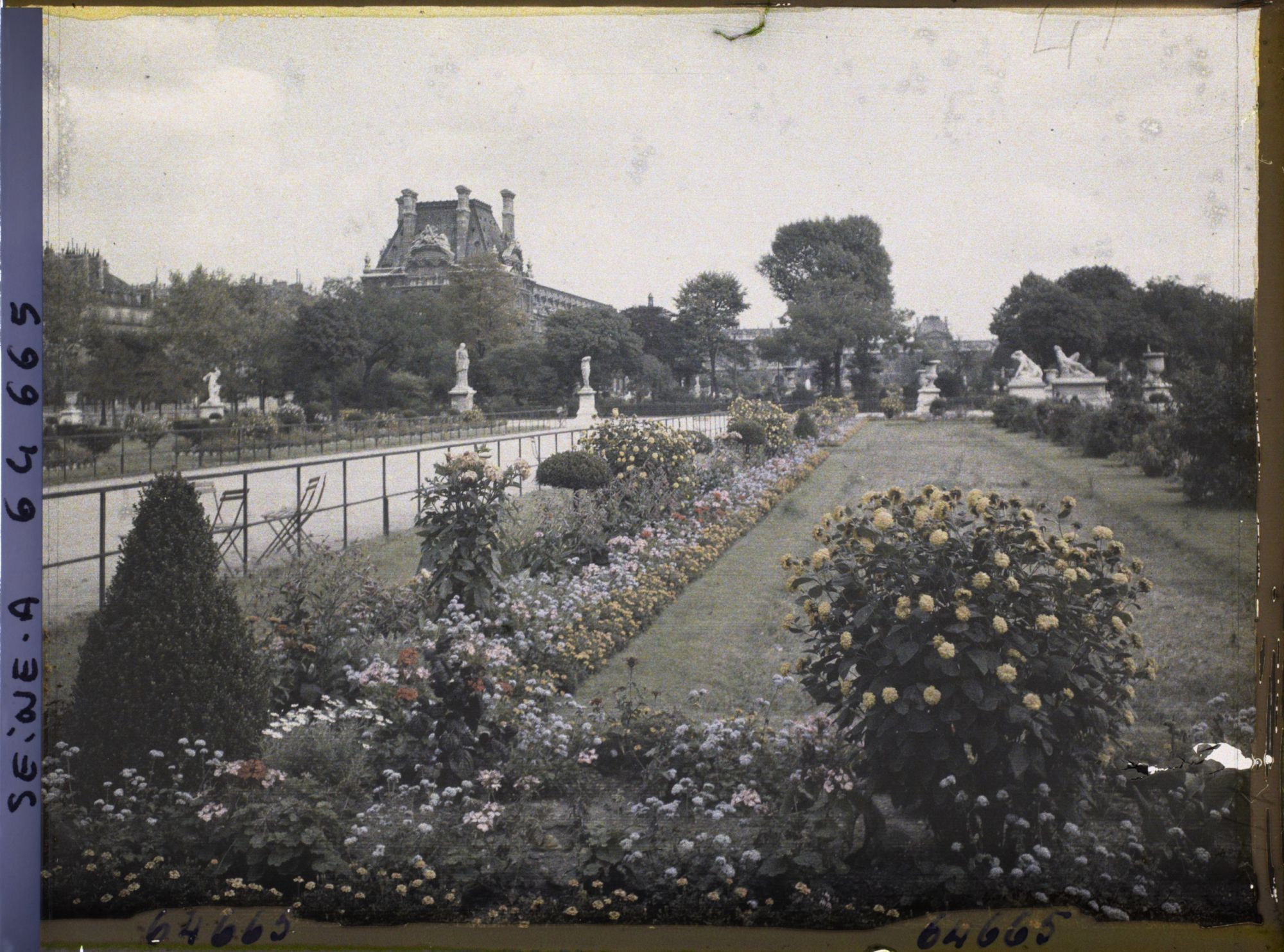 Image représentant Le jardin des Tuileries