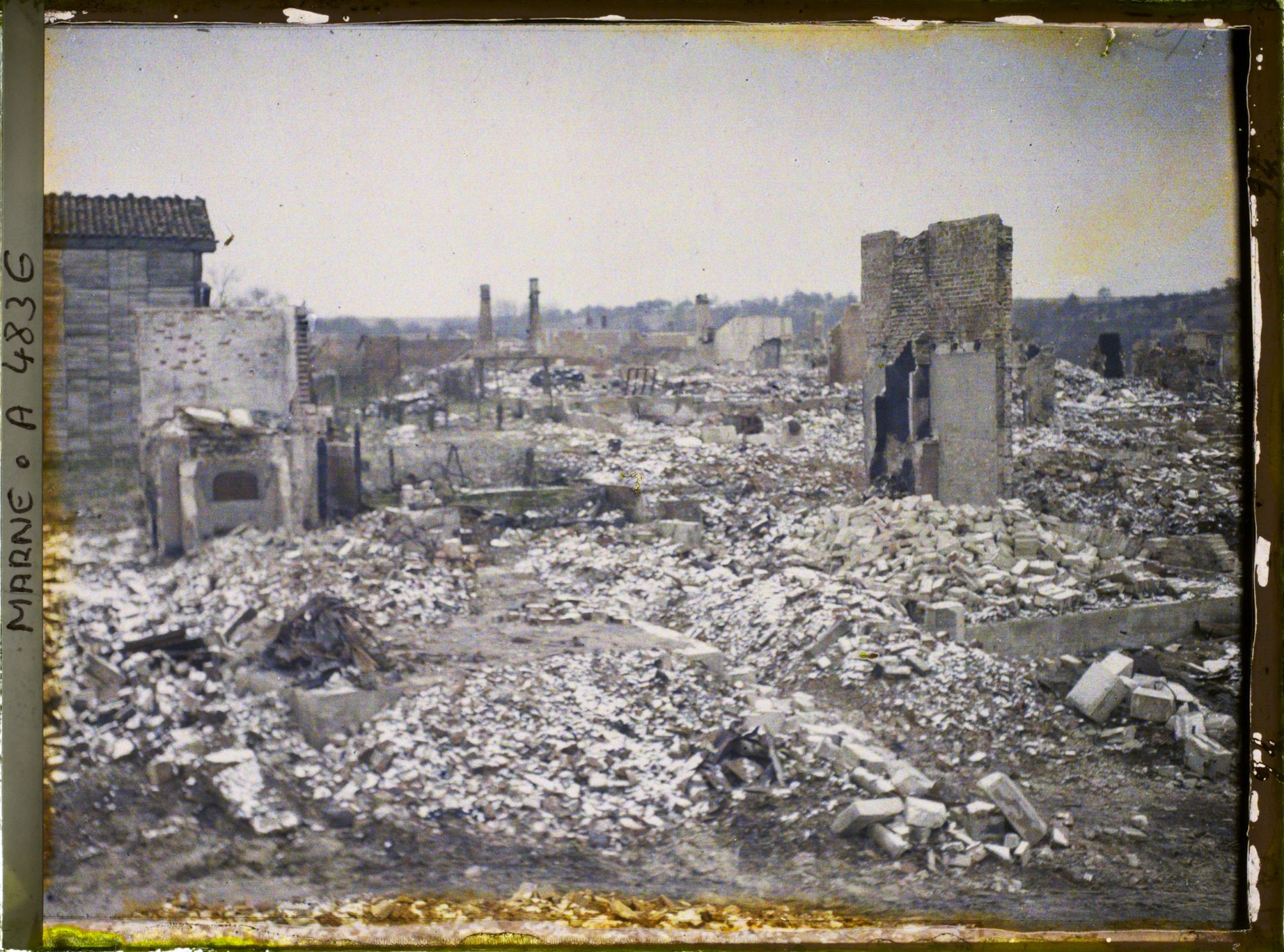 Image représentant Ruines d'un quartier de la ville