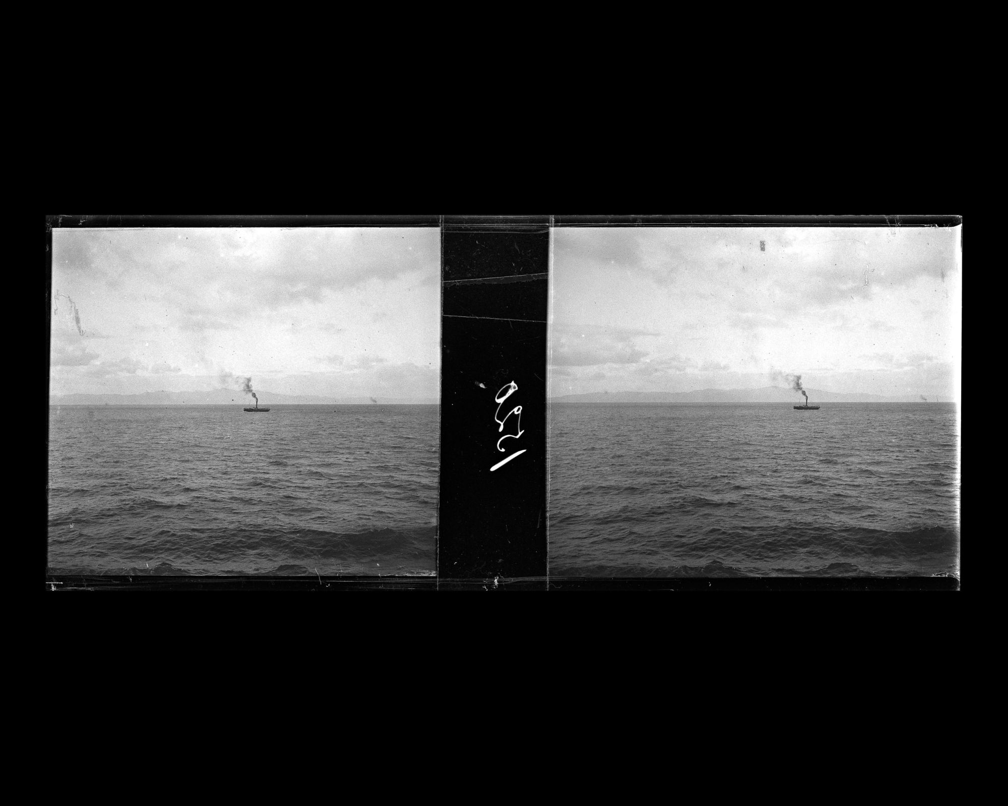 Image représentant Les côtes du Japon vues depuis le steamer "Koréa"