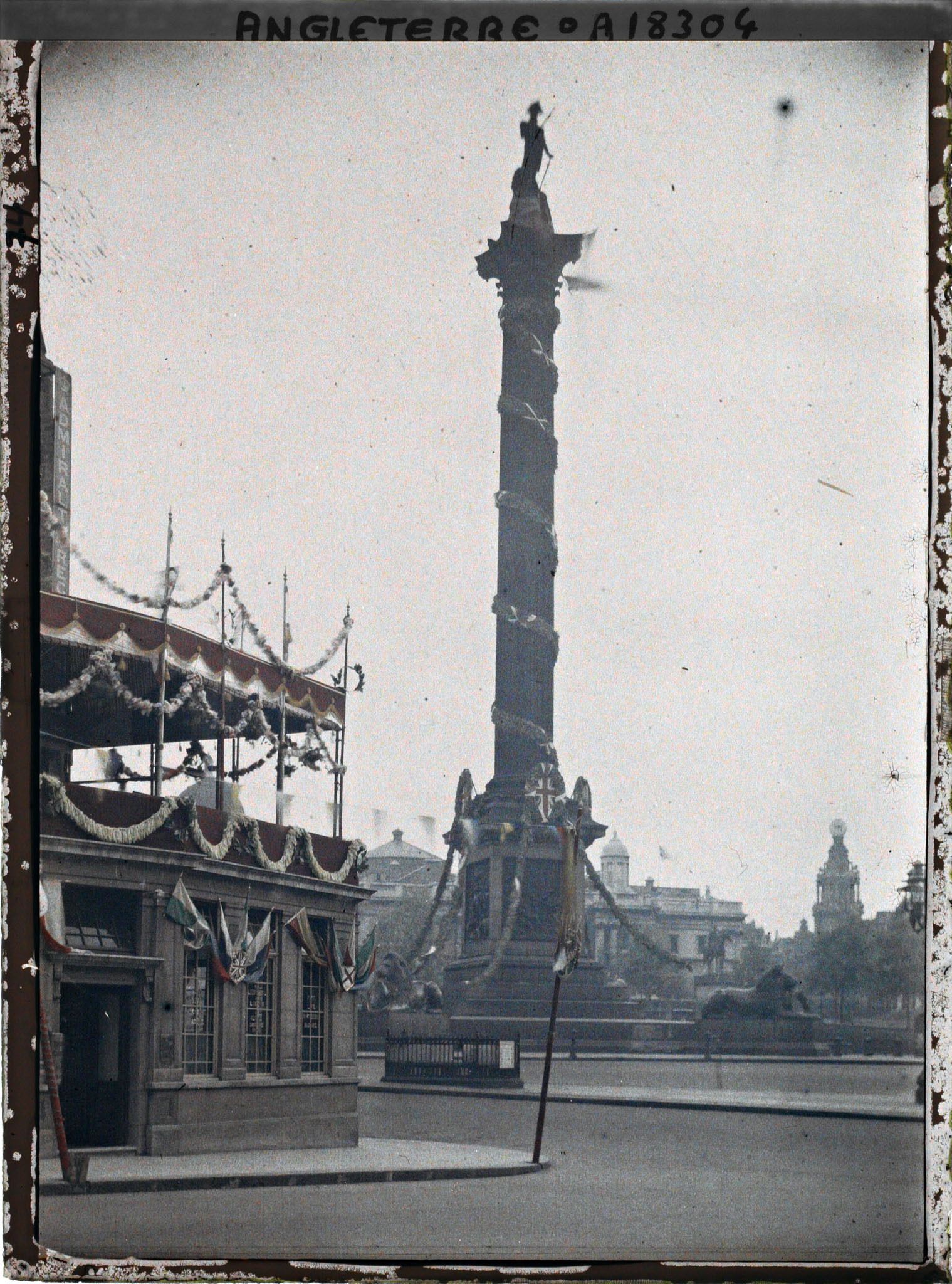 Image représentant La colonne Nelson sur Trafalgar Square