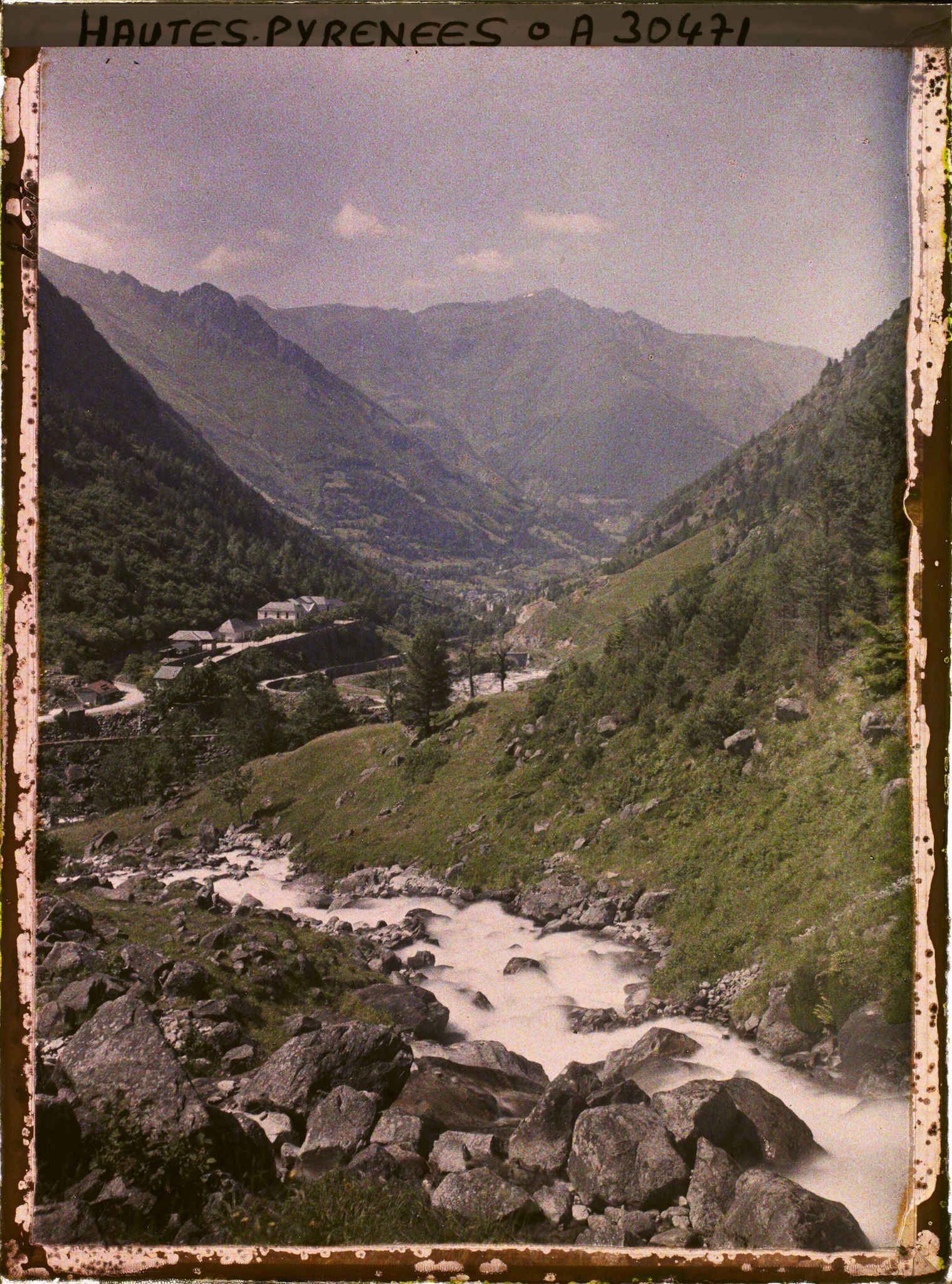 Image représentant France, Panorama s/la Vallée de Cauterets